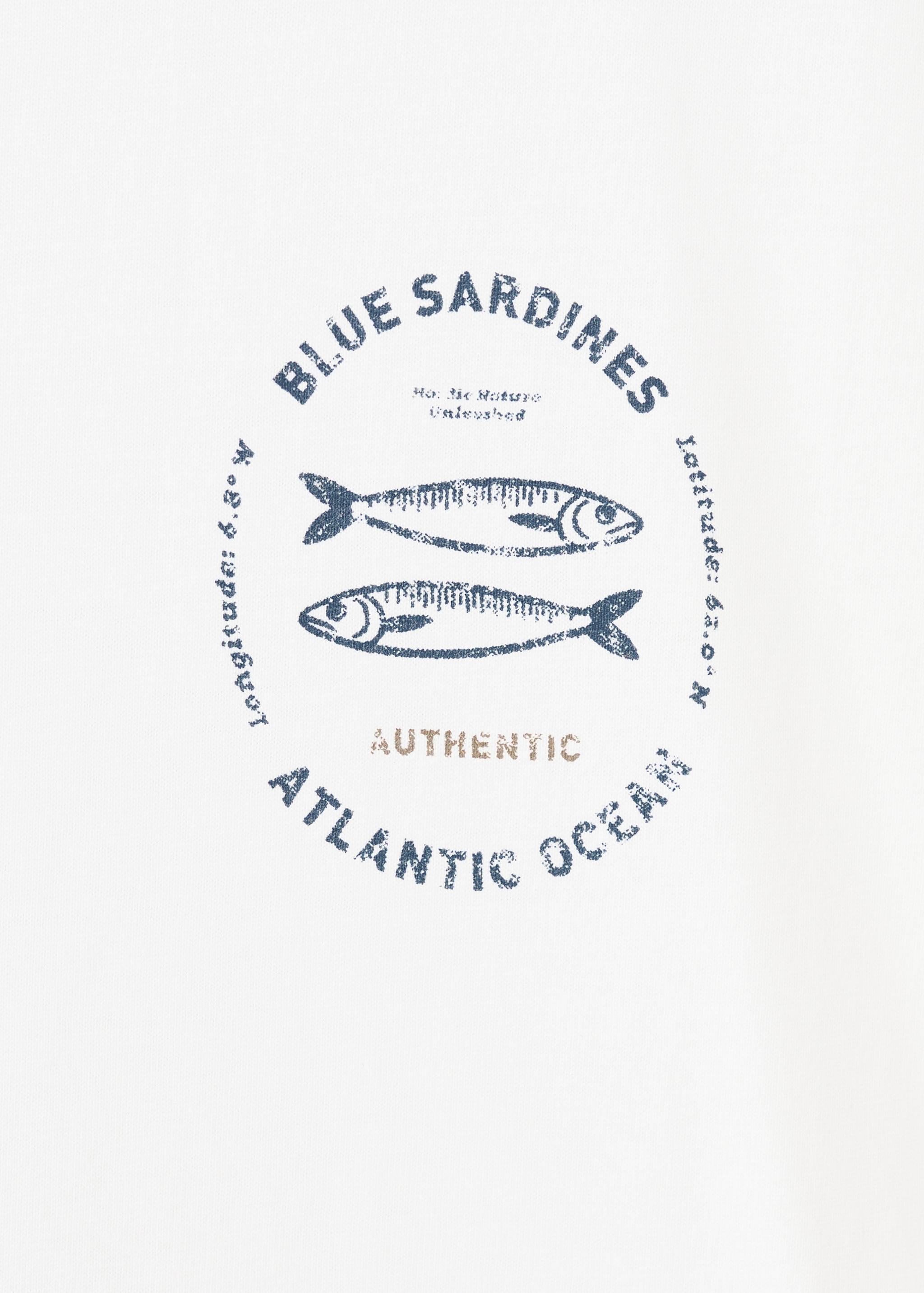 Хлопковая футболка с принтом - Деталь изделия 8