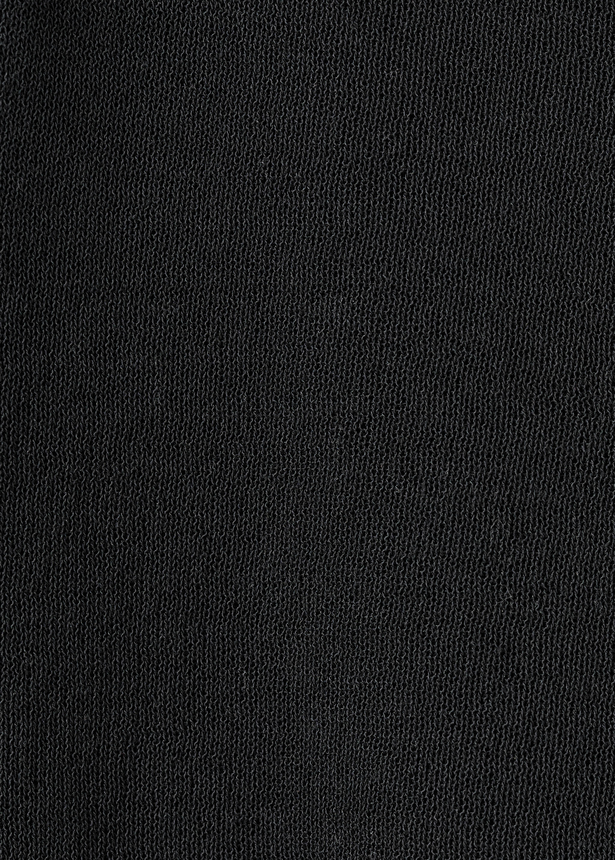 T-shirt with asymmetrical neckline - Details of the article 0