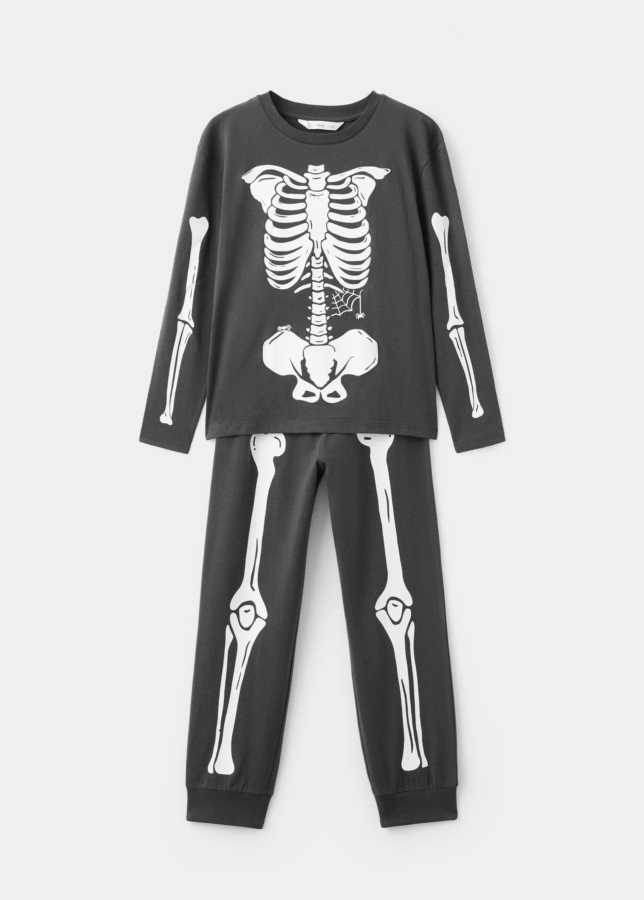 Glow in the dark skeleton pyjama - Article without model