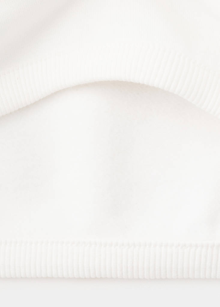 Printed embroidered sweatshirt — Off White