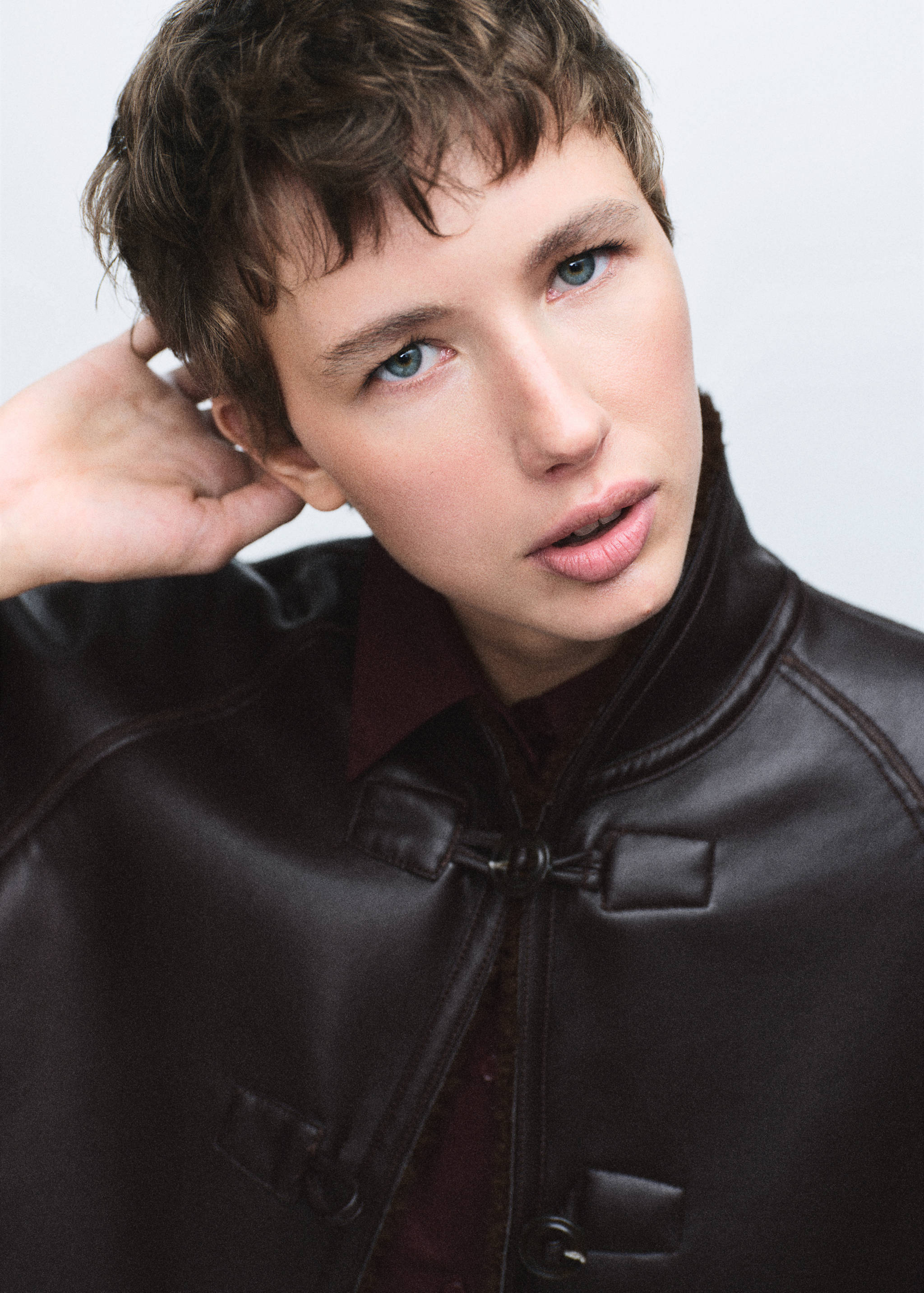 Reversible shearling jacket - Details of the article 2