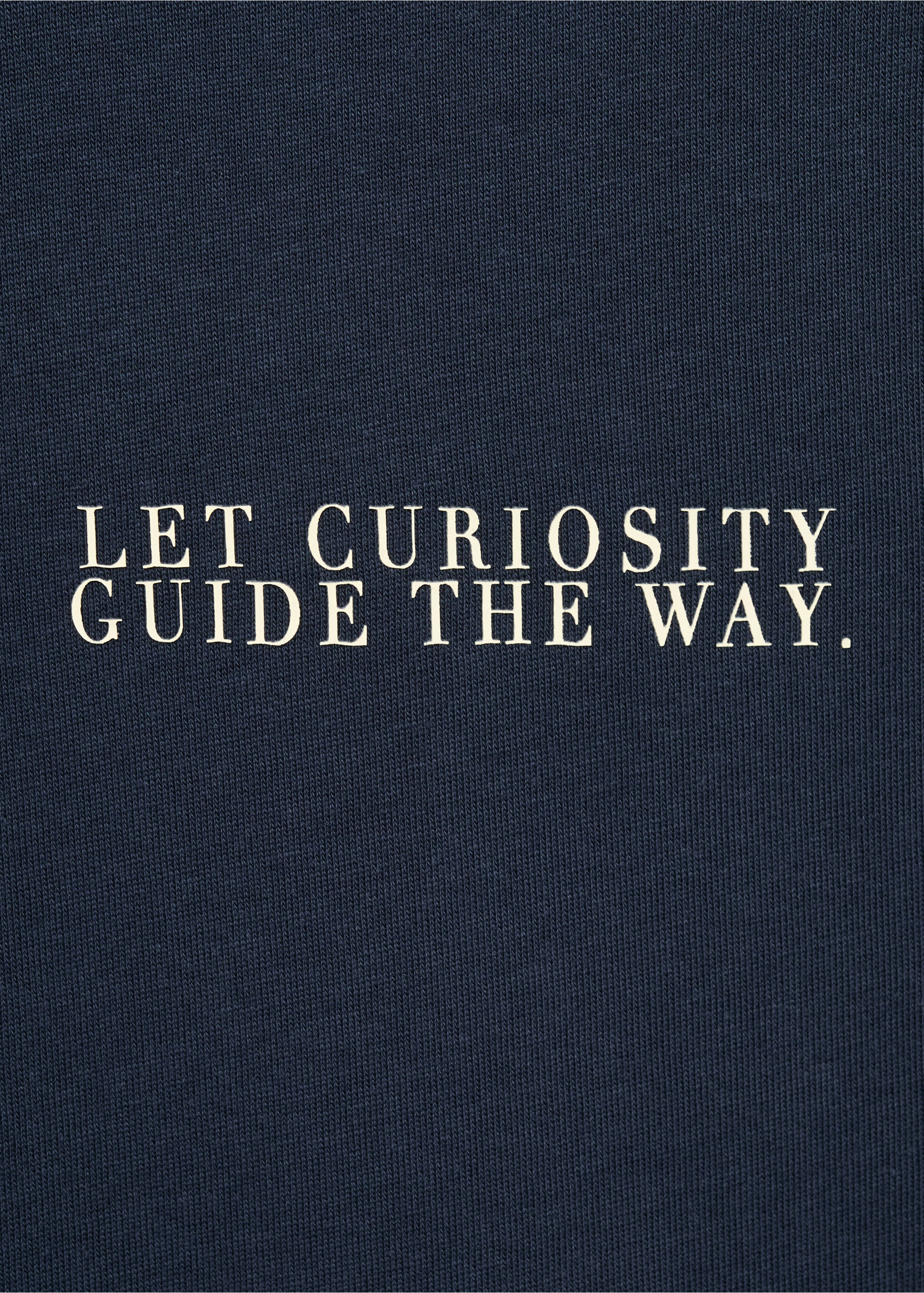 Футболка 100% хлопок с текстом - Деталь изделия 8, Индиго. Ref: 17067771-00.