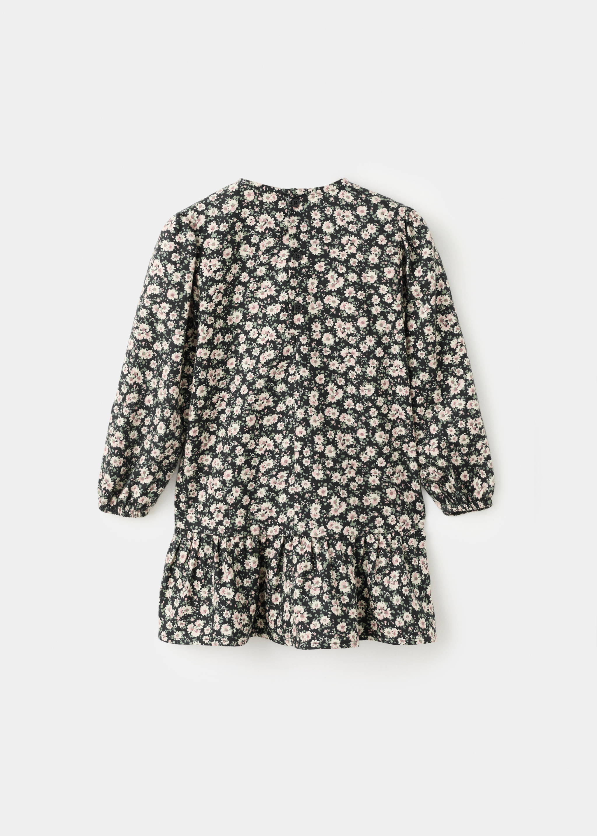 Floral print dress - Reverse of the article