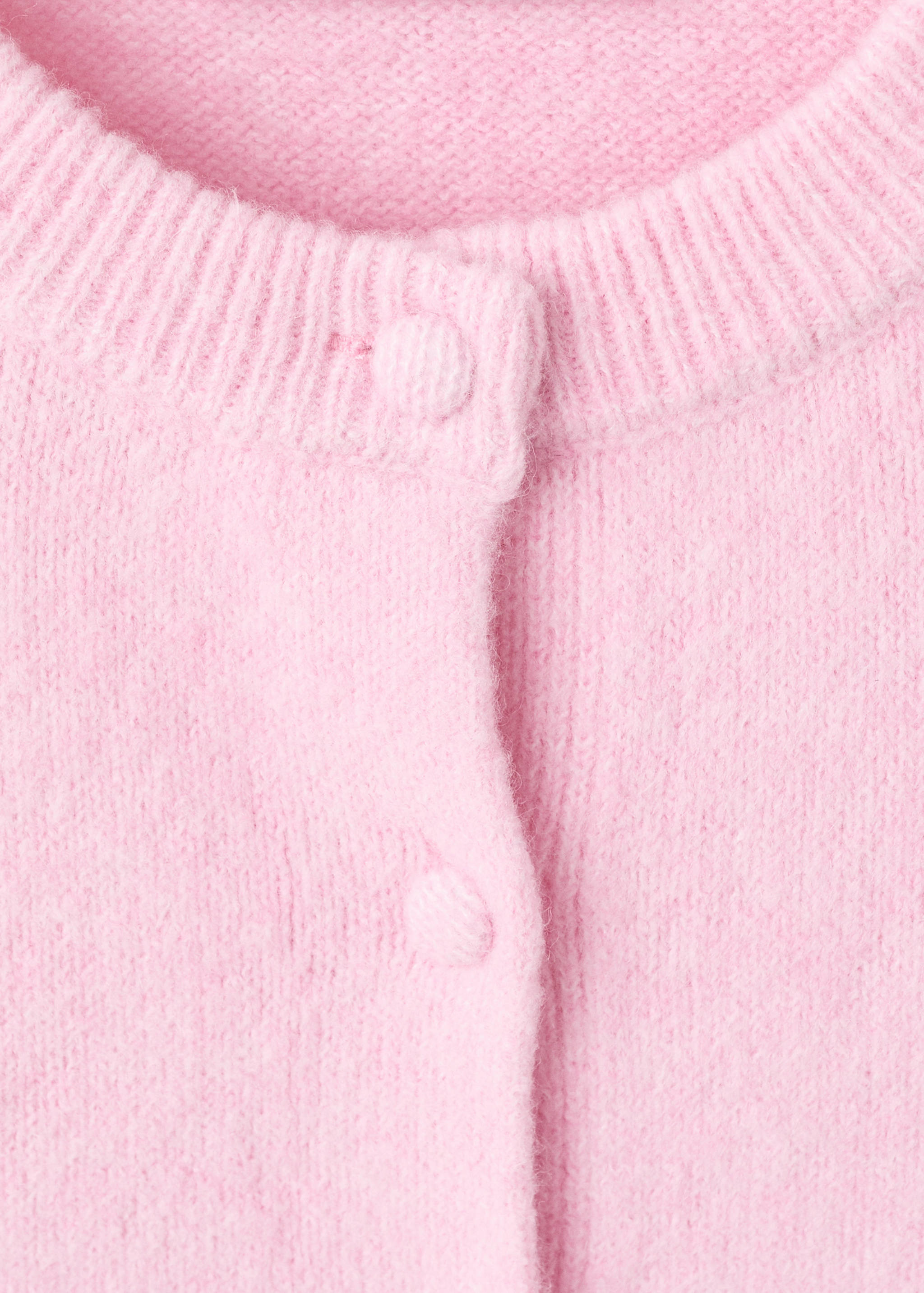 Knitted button cardigan - Details of the article 8