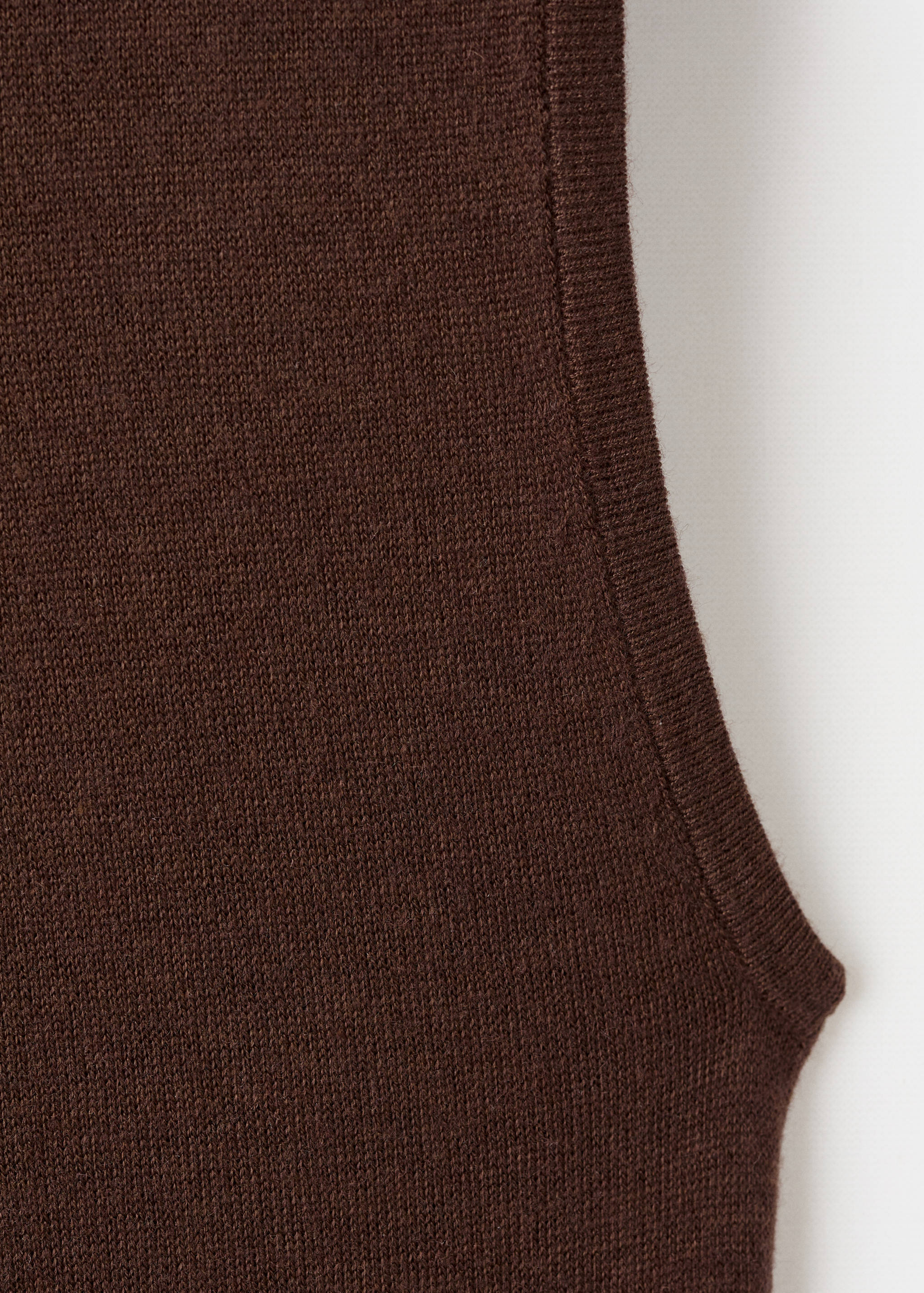 Perkins-neck knitted dress - Details of the article 8