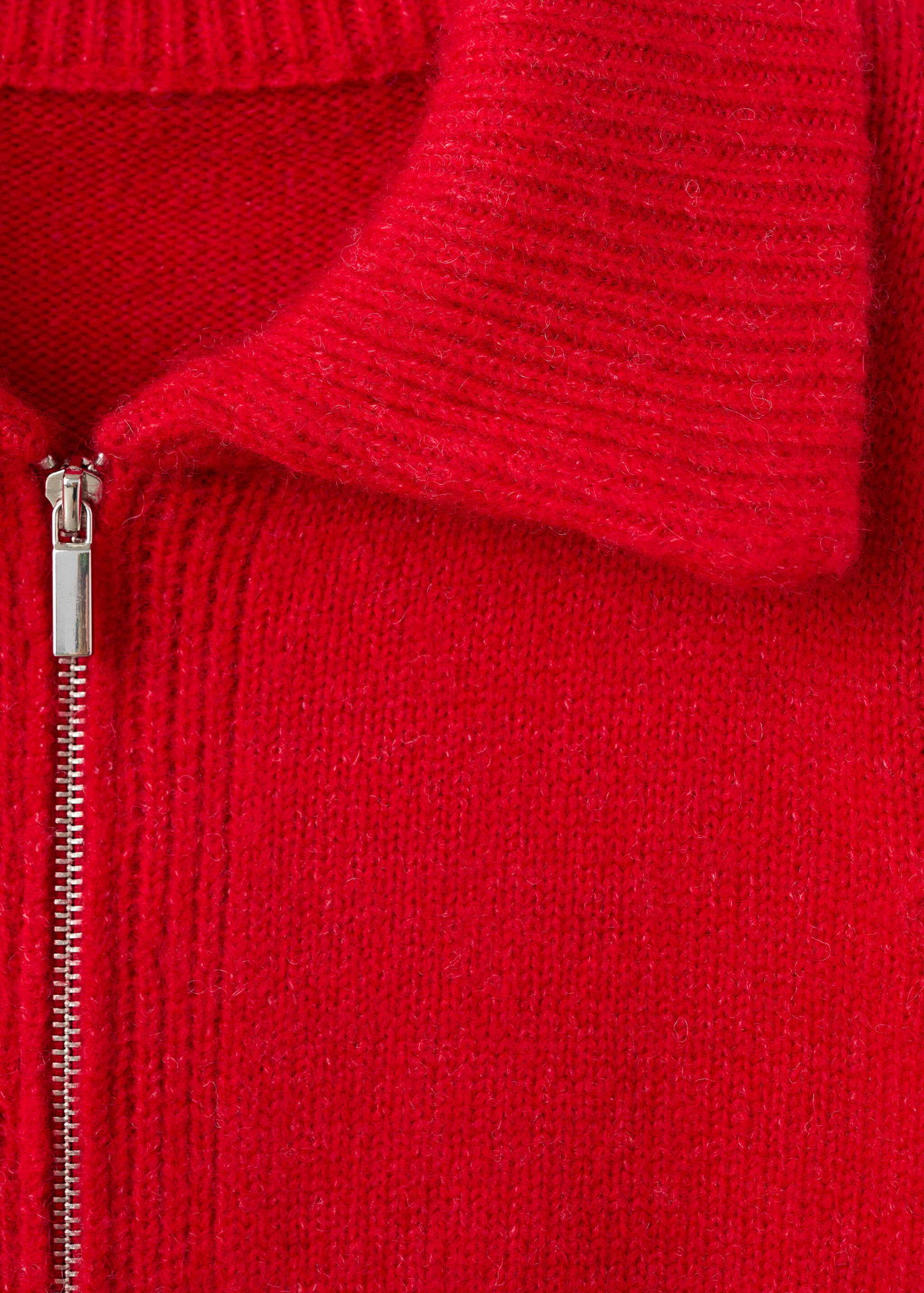 Cardigan with shirt collar - Details of the article 8