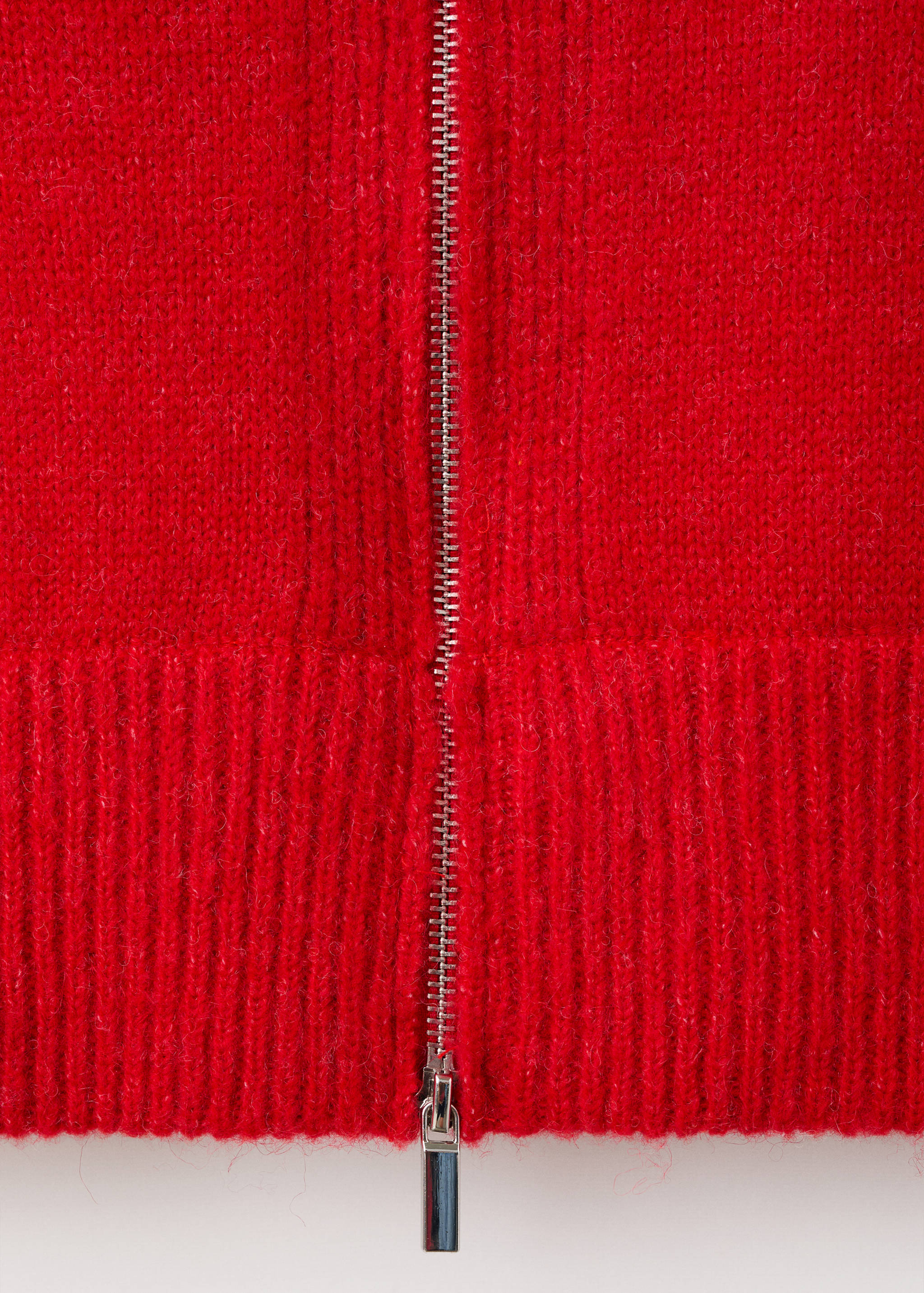 Cardigan with shirt collar - Details of the article 0
