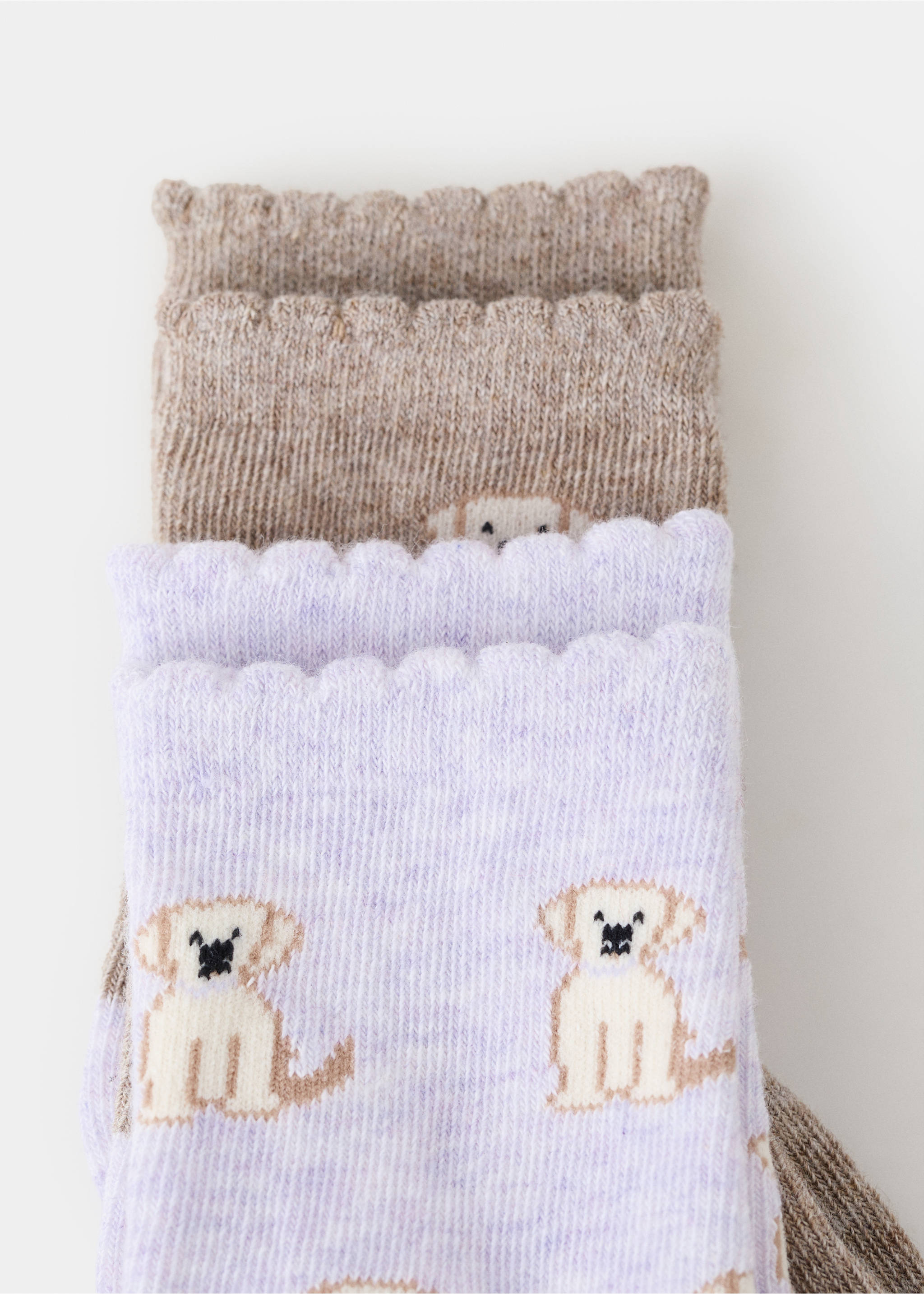 Pack 2 calcetines - Detalle del artículo 8, Lila. Ref: 17067796-00.