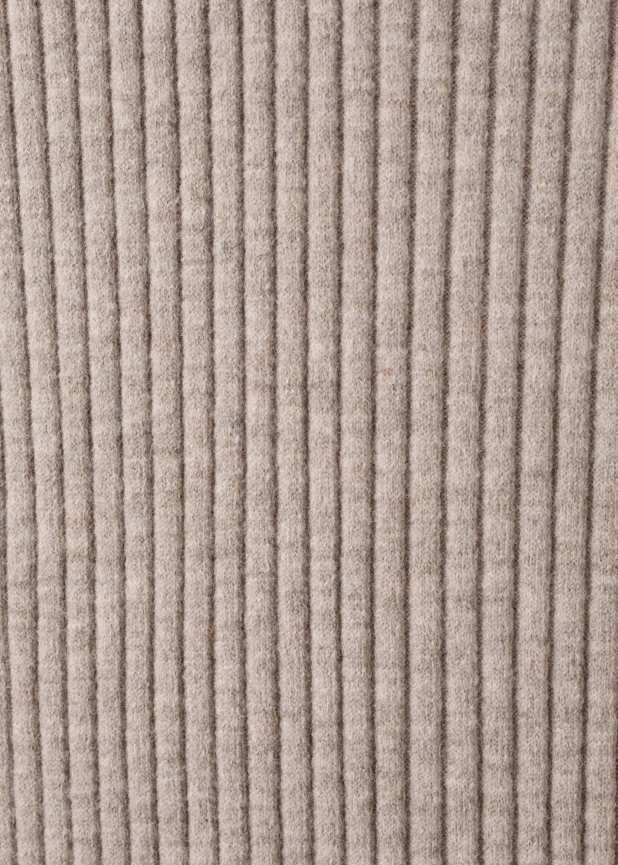 Vestido canalé cuello perkins - Detalle del artículo 0