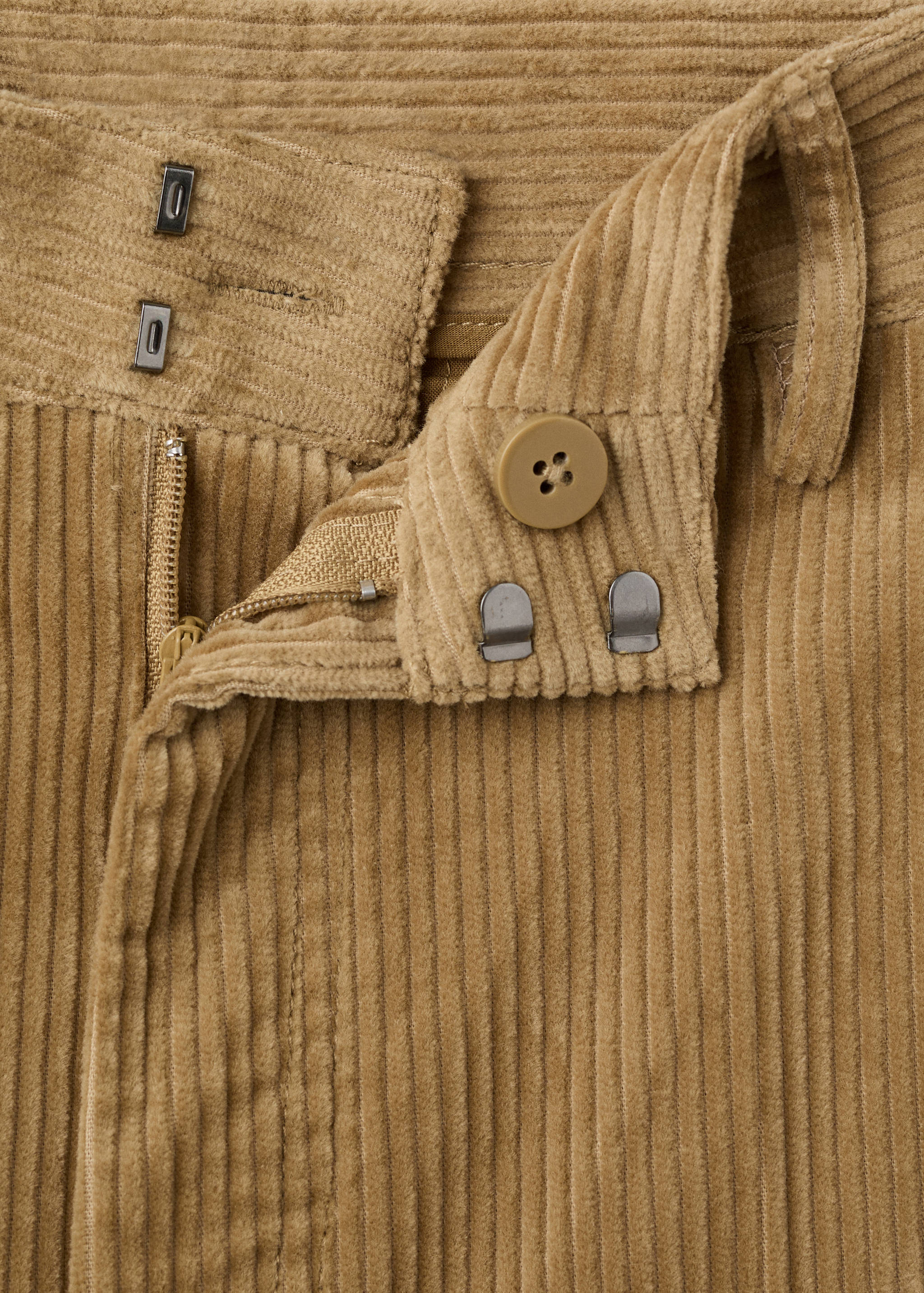 Wide leg corduroy trousers - Details of the article 8