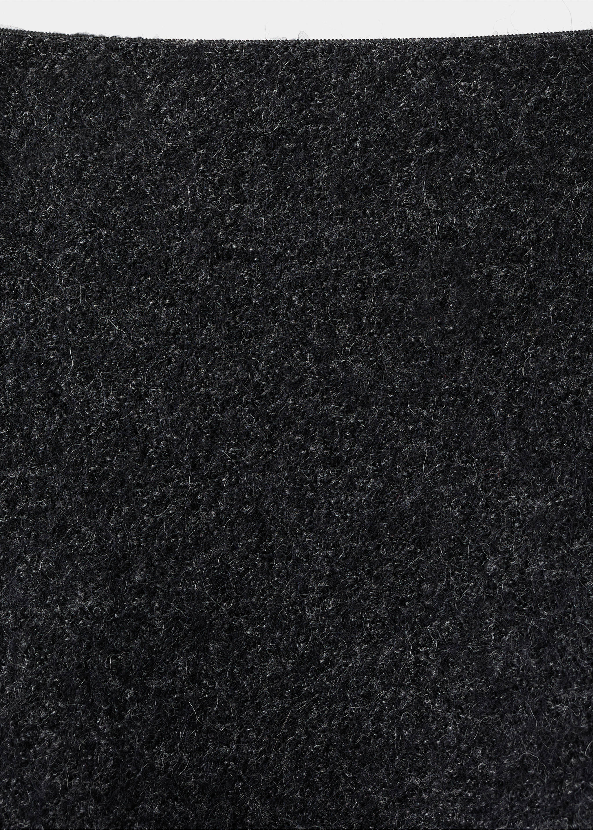 Jupe en laine évasée - Détail de l'article 8, Gris. Ref: 17067805-00.