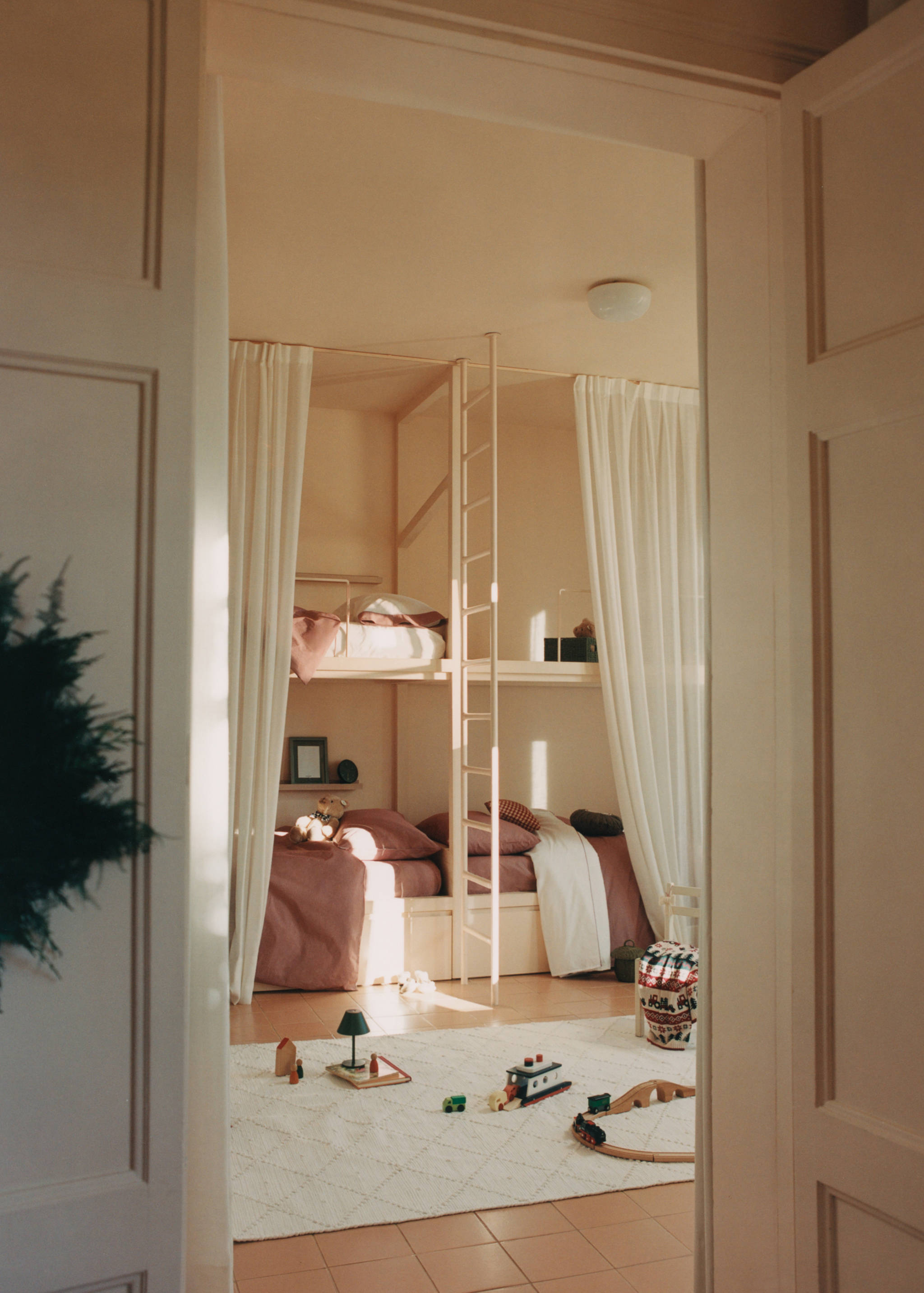 Dječja navlaka za pokrivač od obojenog konca pepita uzorka za krevet 135/140 cm - Detalji artikla 6