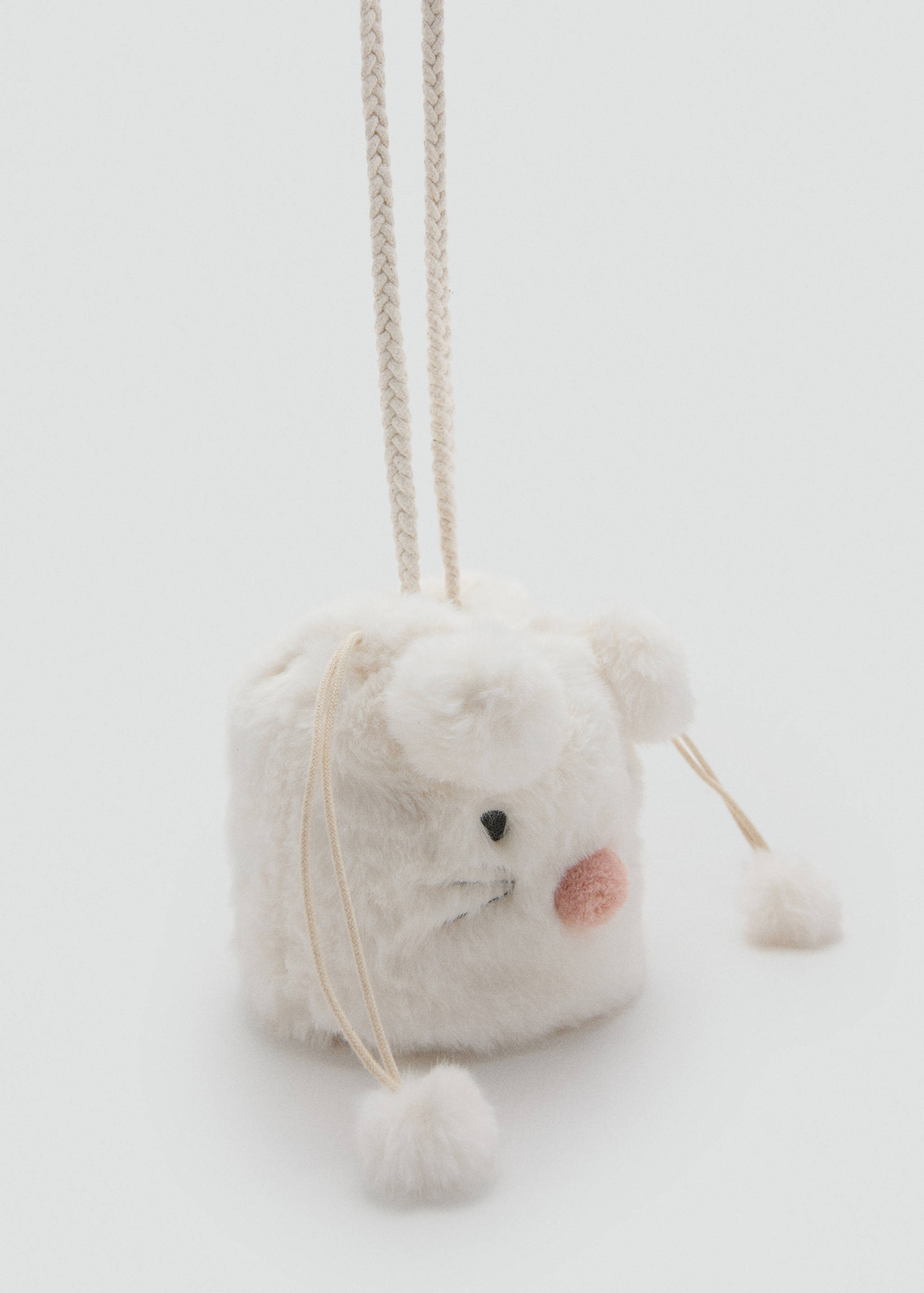 Tasche mit Quasten und Öhrchen - Mittlere Ansicht