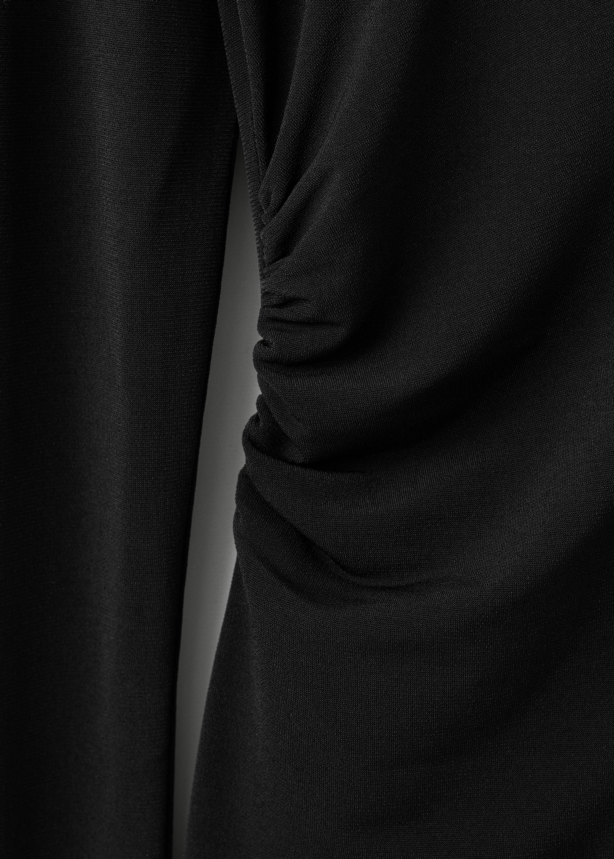 Μπλούζα στράπλες με μεταλλικό στοιχείο - Λεπτομέρεια του προϊόντος 0