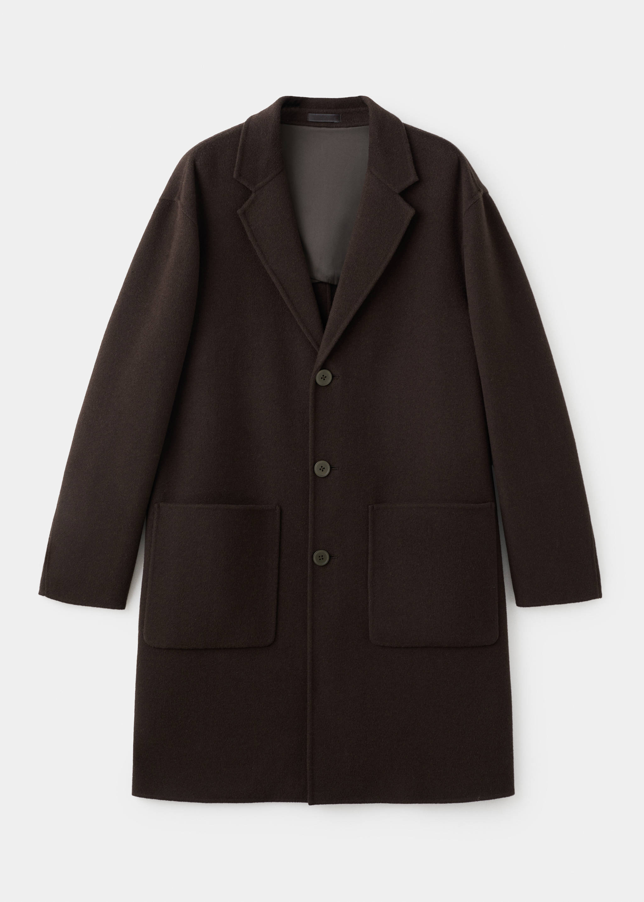 El yapımı yün palto - Modelsiz ürün