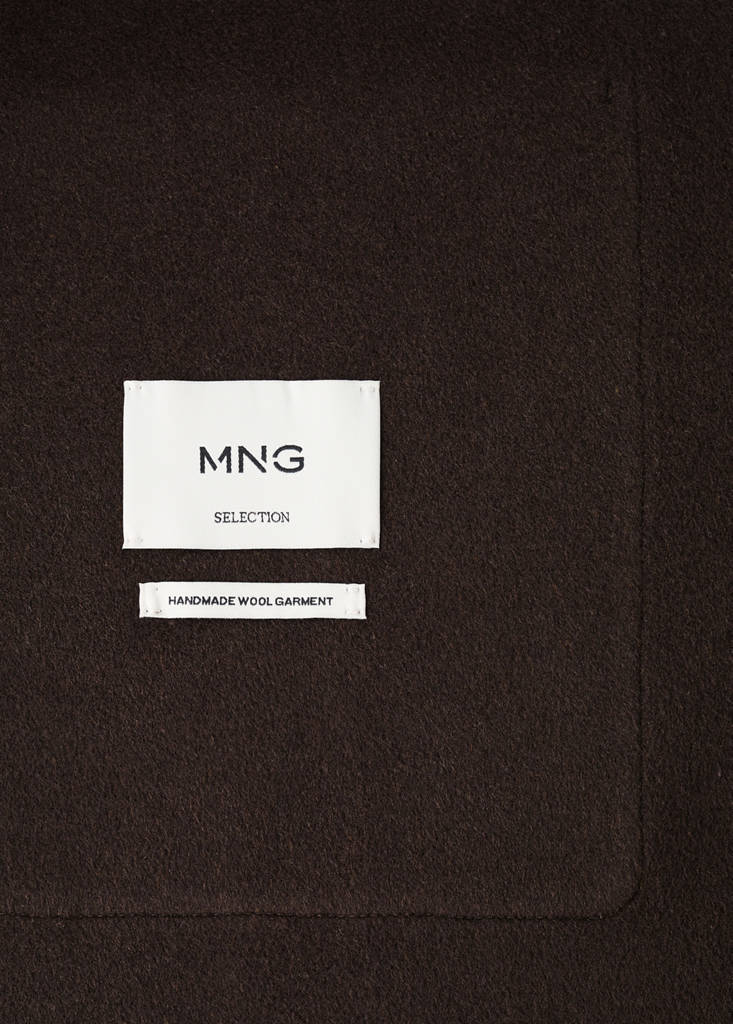 Handmade wool coat — Brown