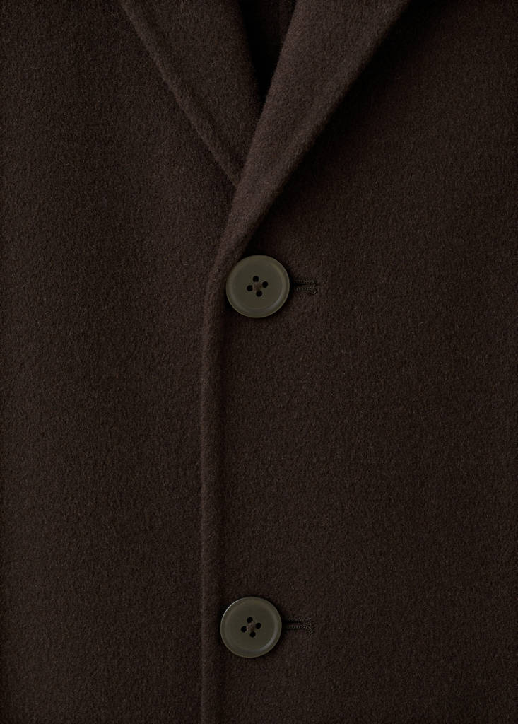 Handmade wool coat — Brown