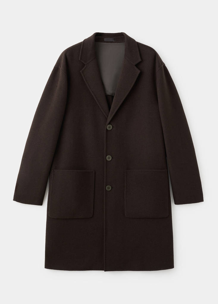Handmade wool coat — Brown