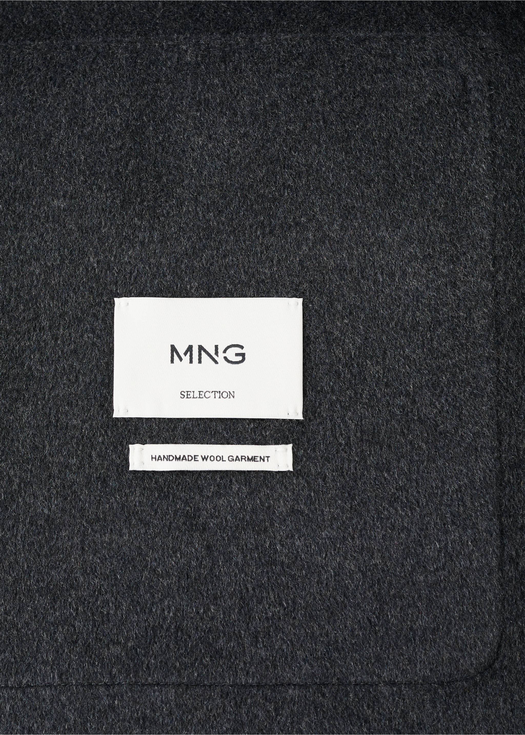 معطف صوفي يدوي الصنع مع غطاء للرأس - تفاصيل المنتج 0, رمادي أرجواني متوسط. Ref: 17067885-00.