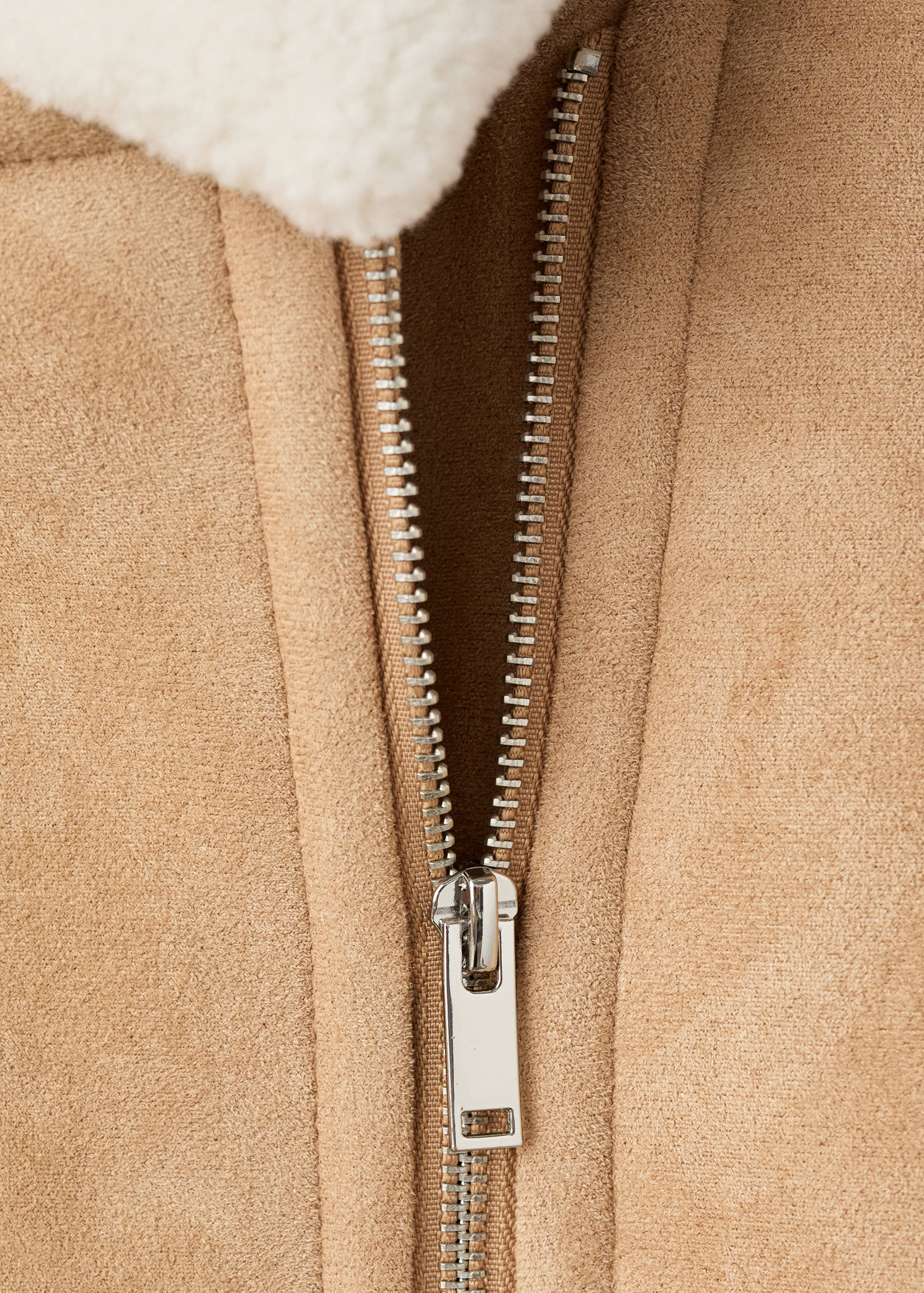 Shearling suede coat - Details of the article 8