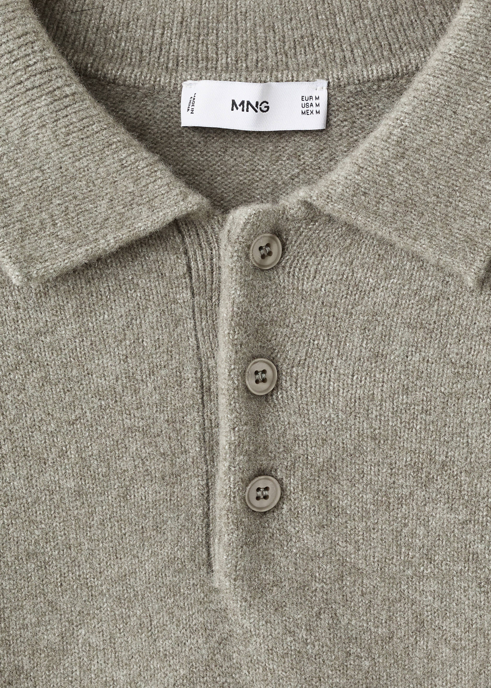 니트 울 혼방 폴로 스웨터 - 상품 내역: 8