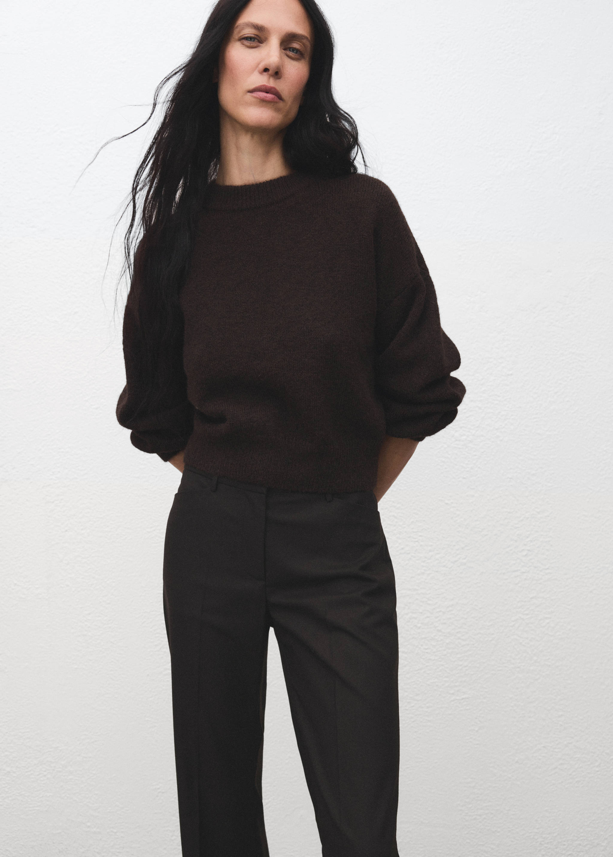 Pantalón flare tiro medio - Detalle del artículo 1