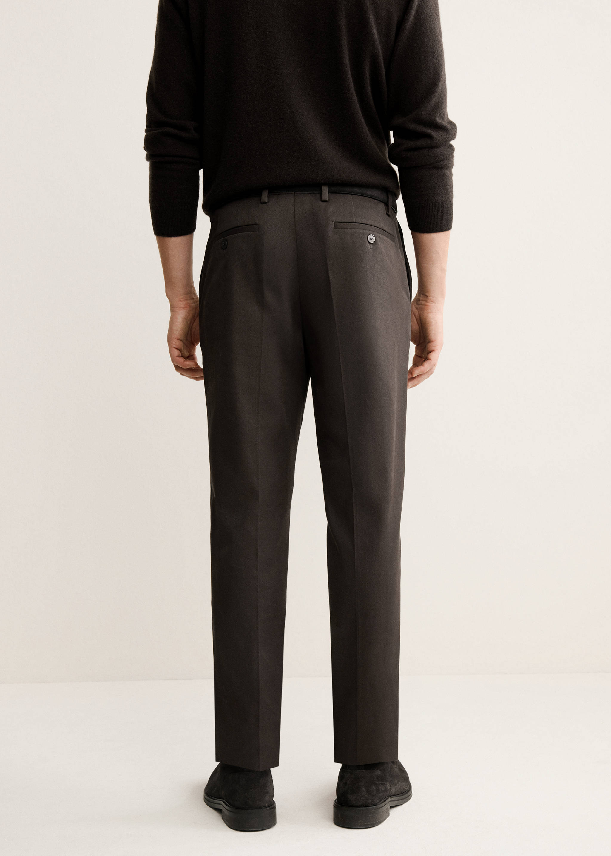 Pantalon regular-fit coton - Verso de l’article