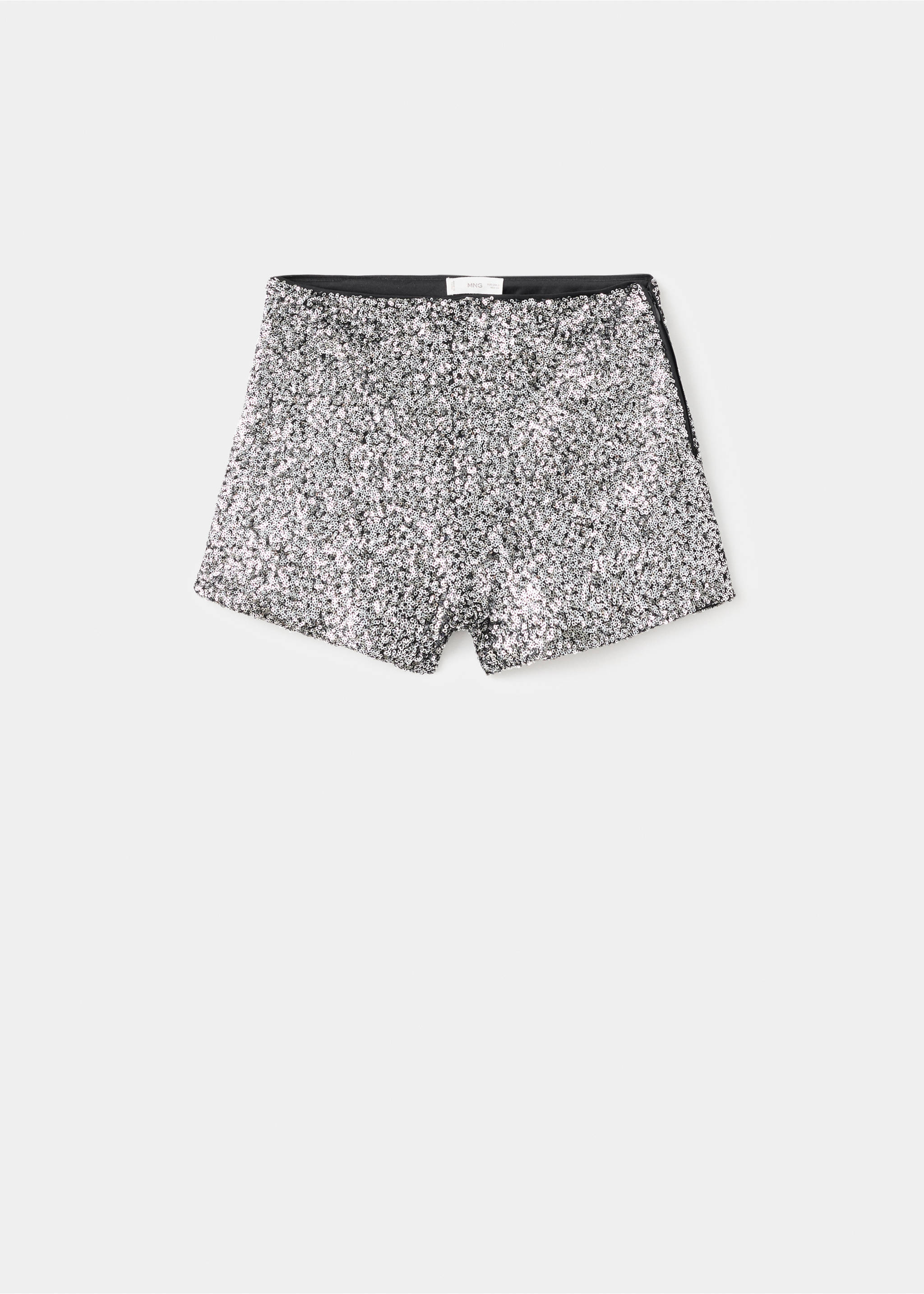 Short sequins - Article sans modèle, Argent. Ref: 17068274-00.