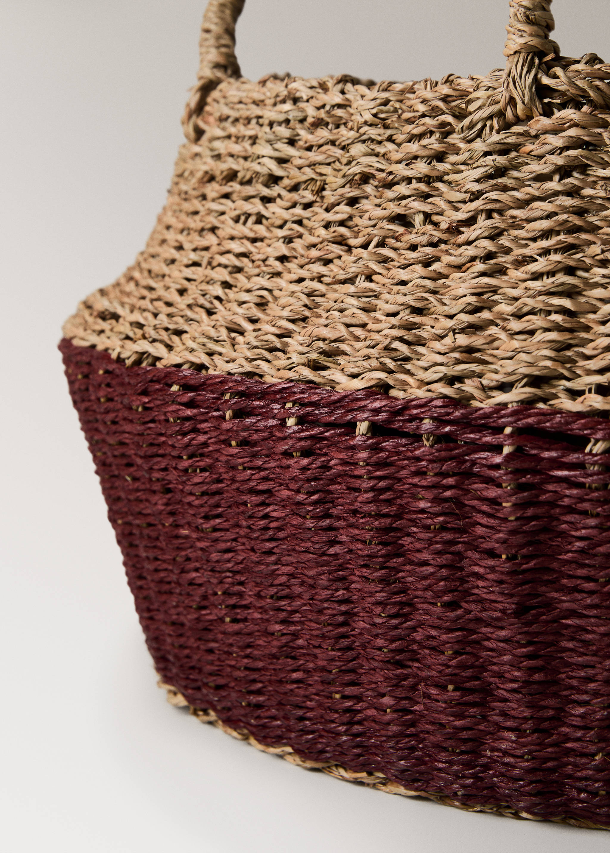 Soft paper coloured basket - Details of the article 2