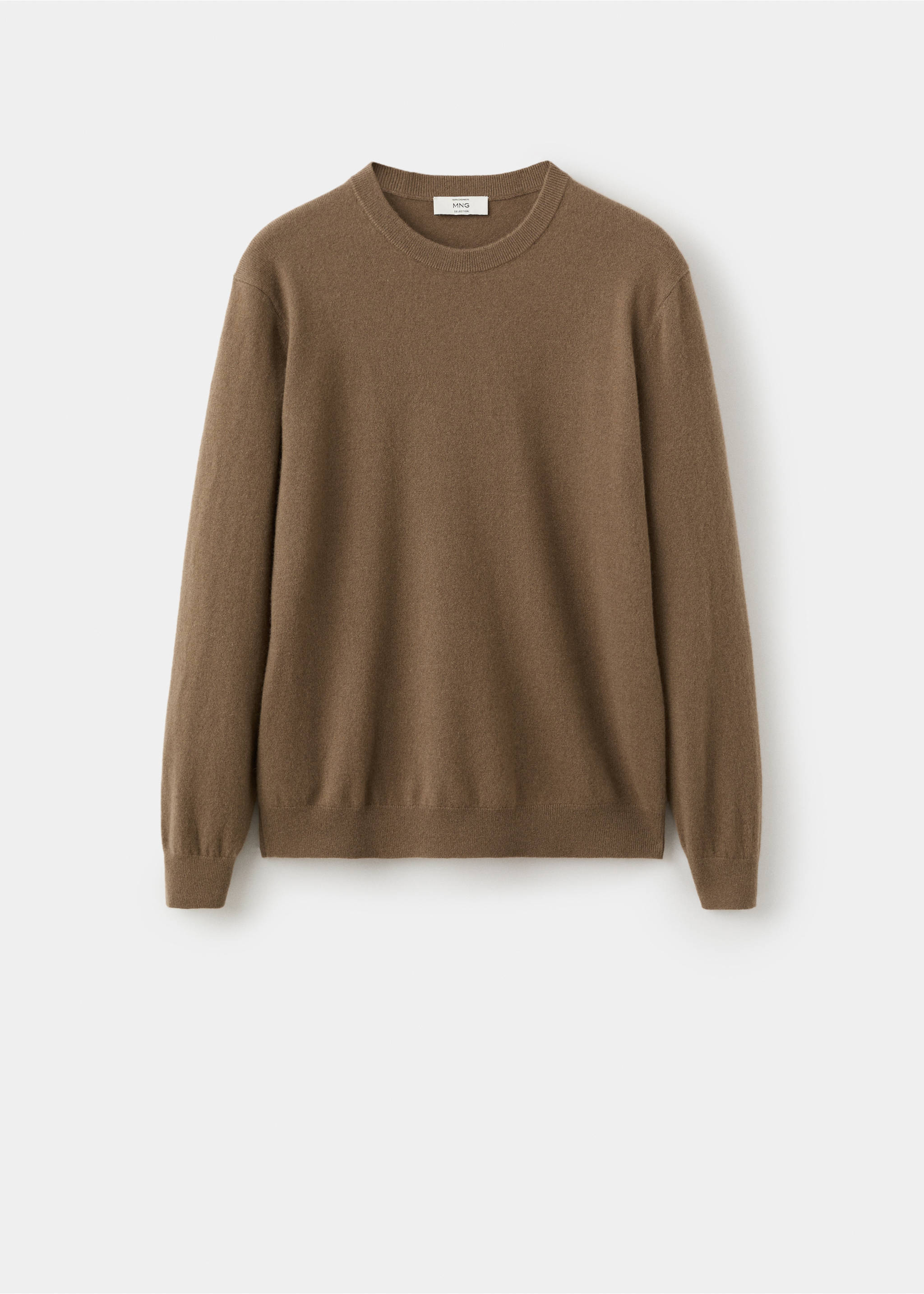 Jersey 100% cashmere regular fit - Artículo sin modelo, Marrón medio. Ref: 17068276-00.