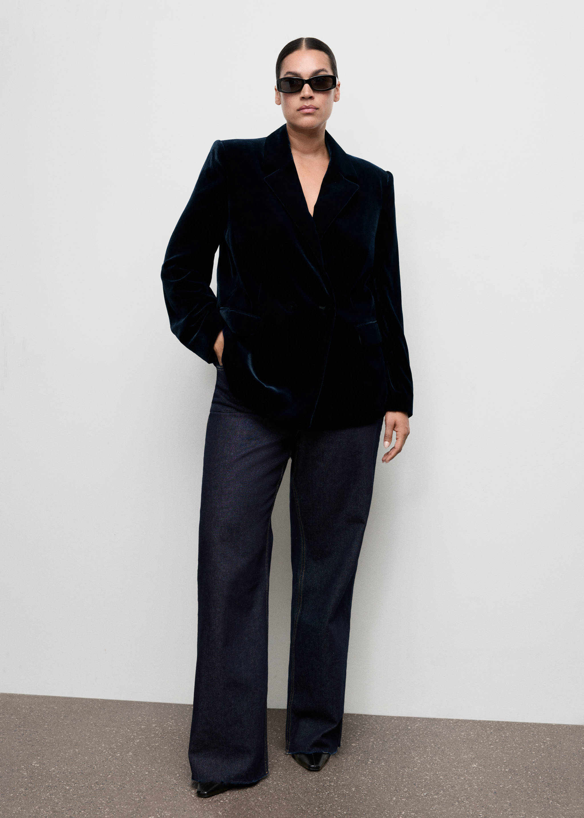 Blazer velours croisé - Détail de l'article 3