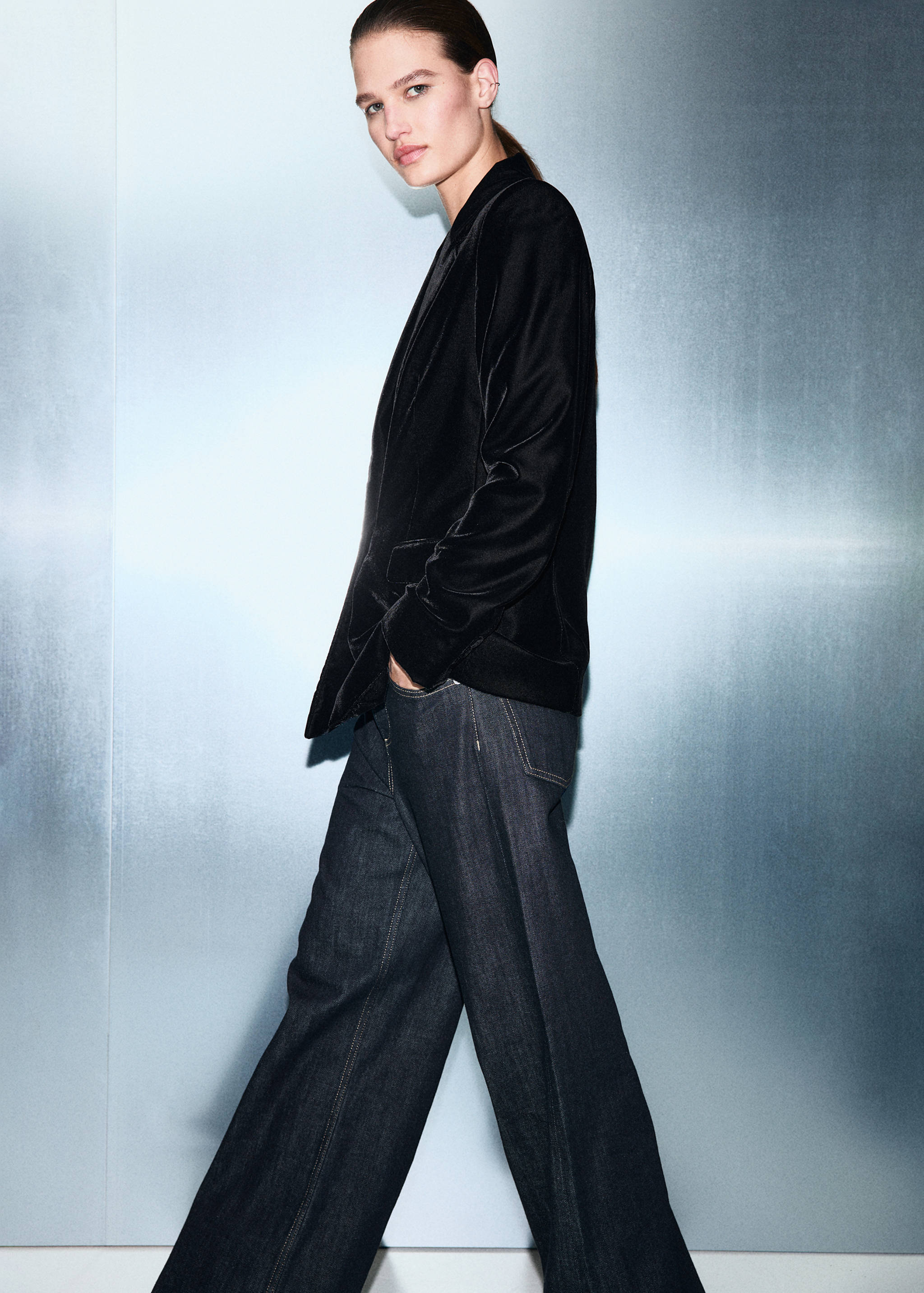 Blazer velours croisé - Détail de l'article 2