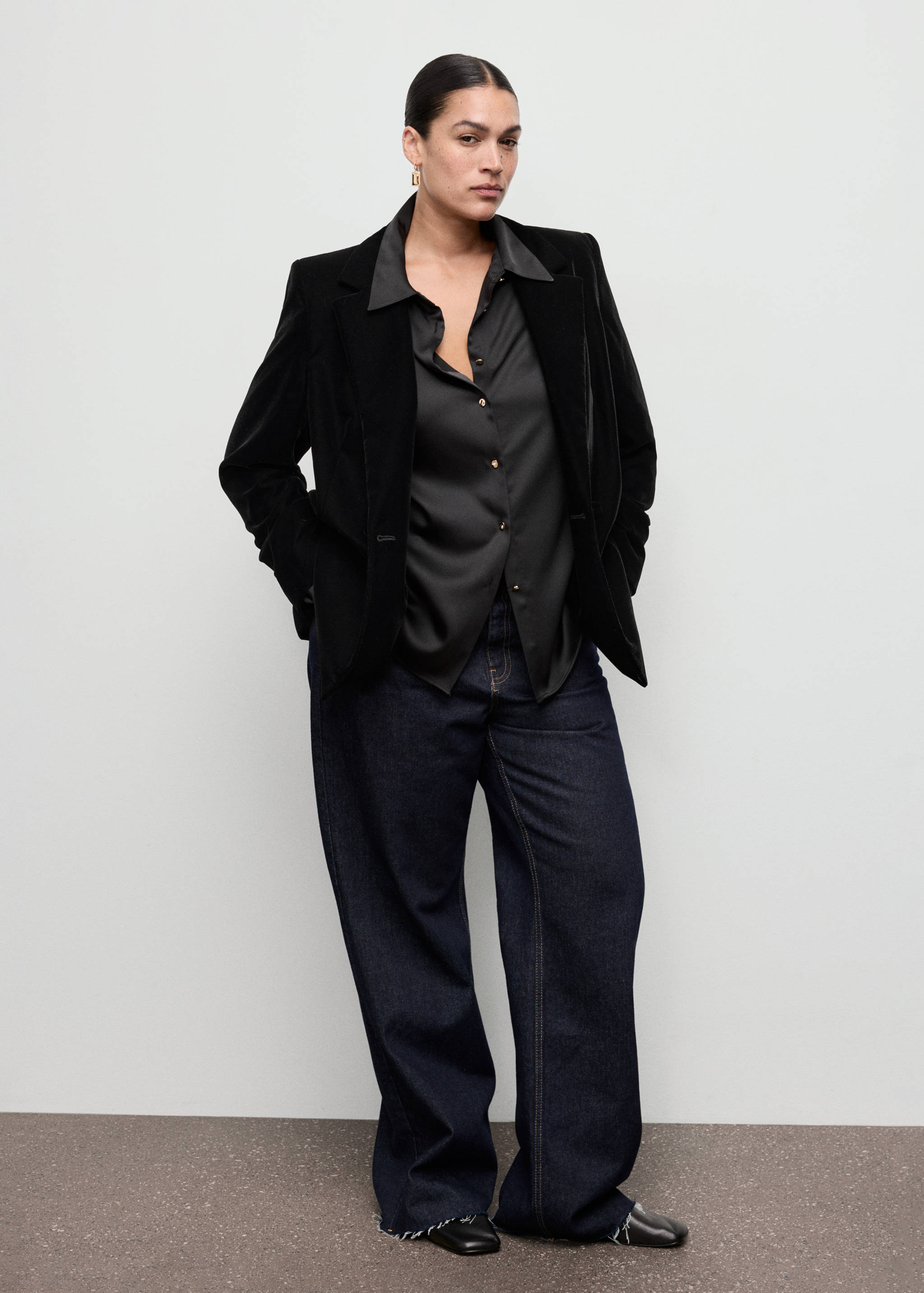 Blazer velours croisé - Détail de l'article 3