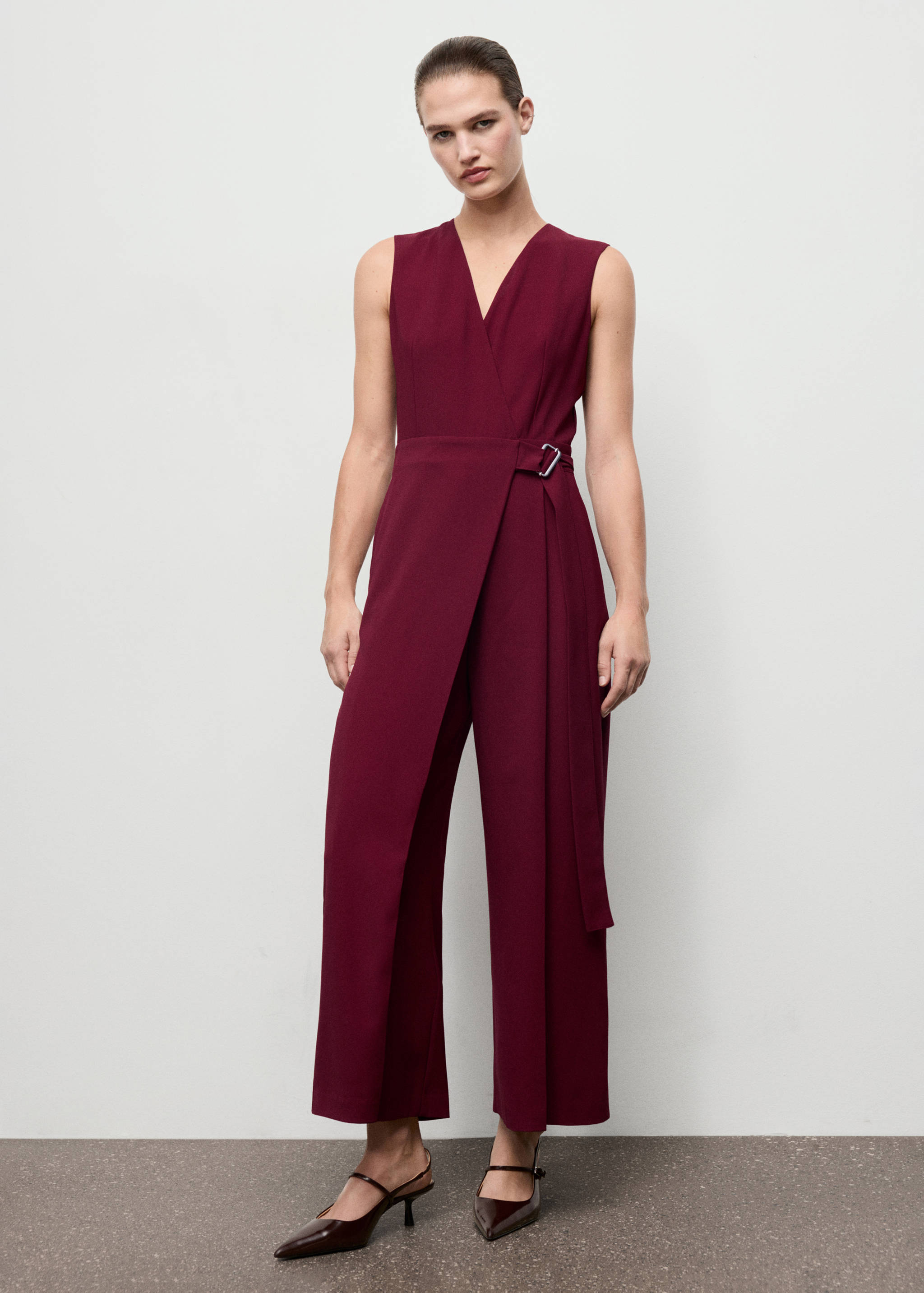 Belt wrap jumpsuit - General plane