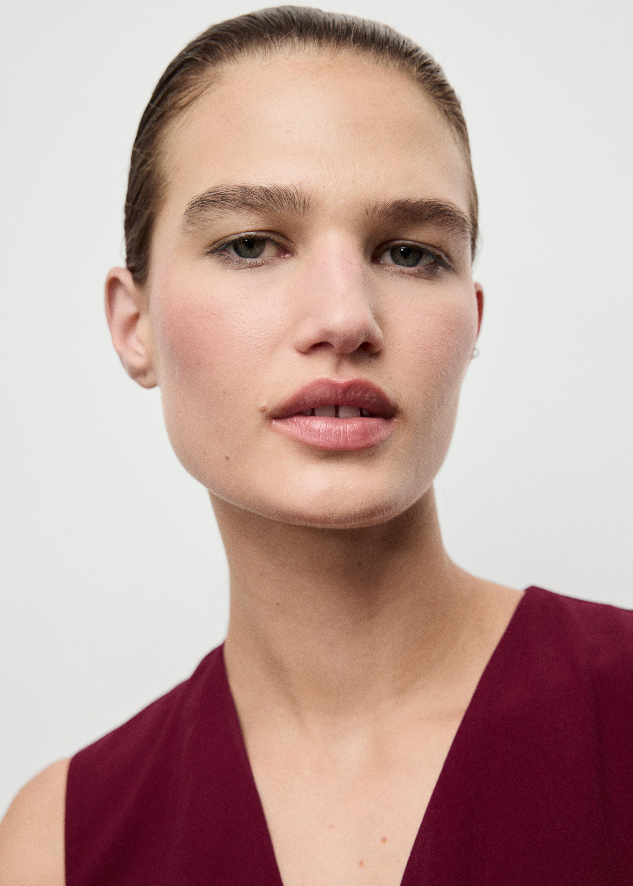 Belt wrap jumpsuit - Details of the article 1