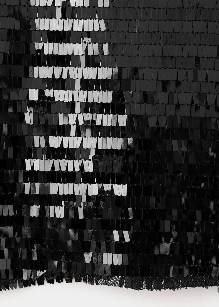 Sequin skirt — Black
