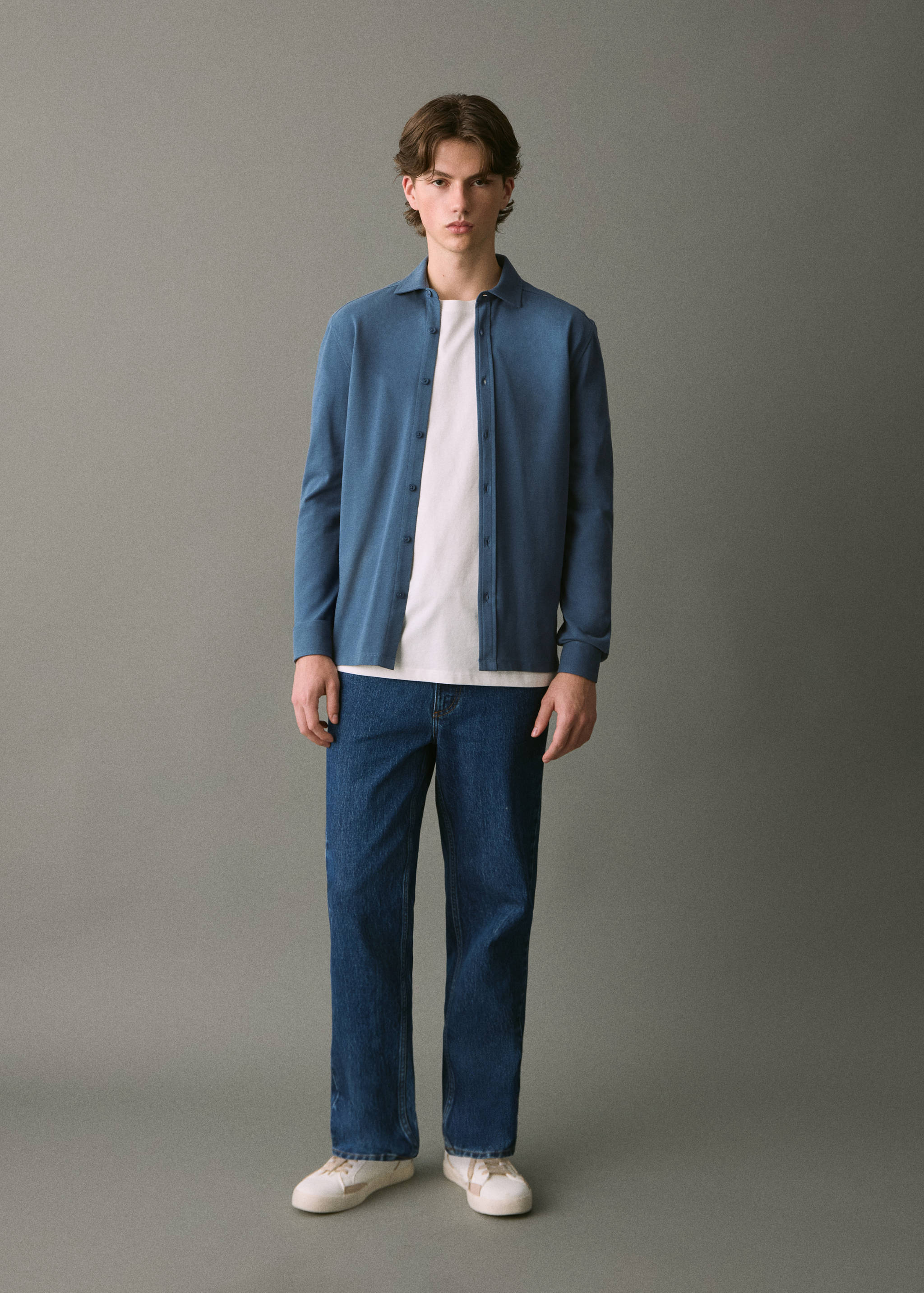 Camisa polo algodón - Plano general