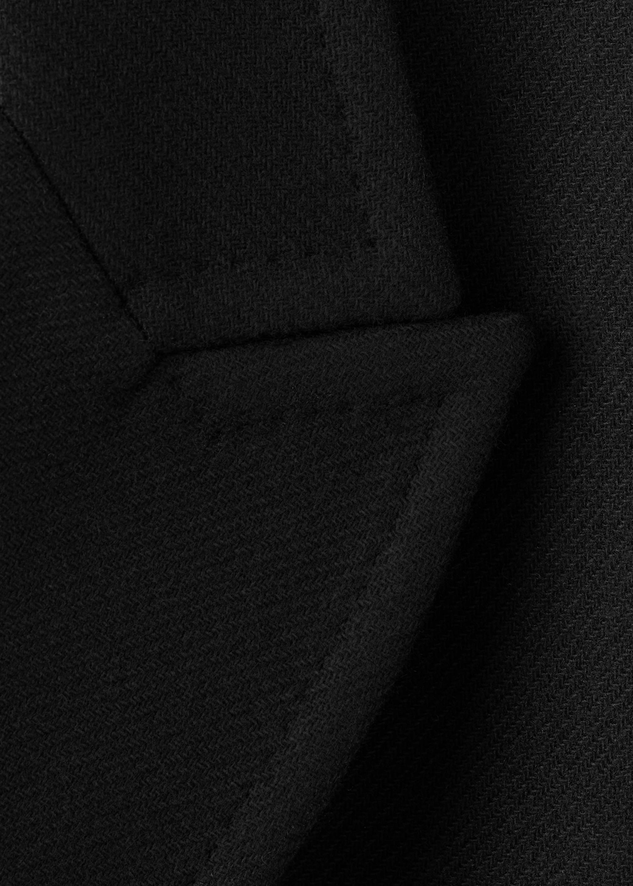 Manteau en laine à double boutonnage - Détail de l'article 0