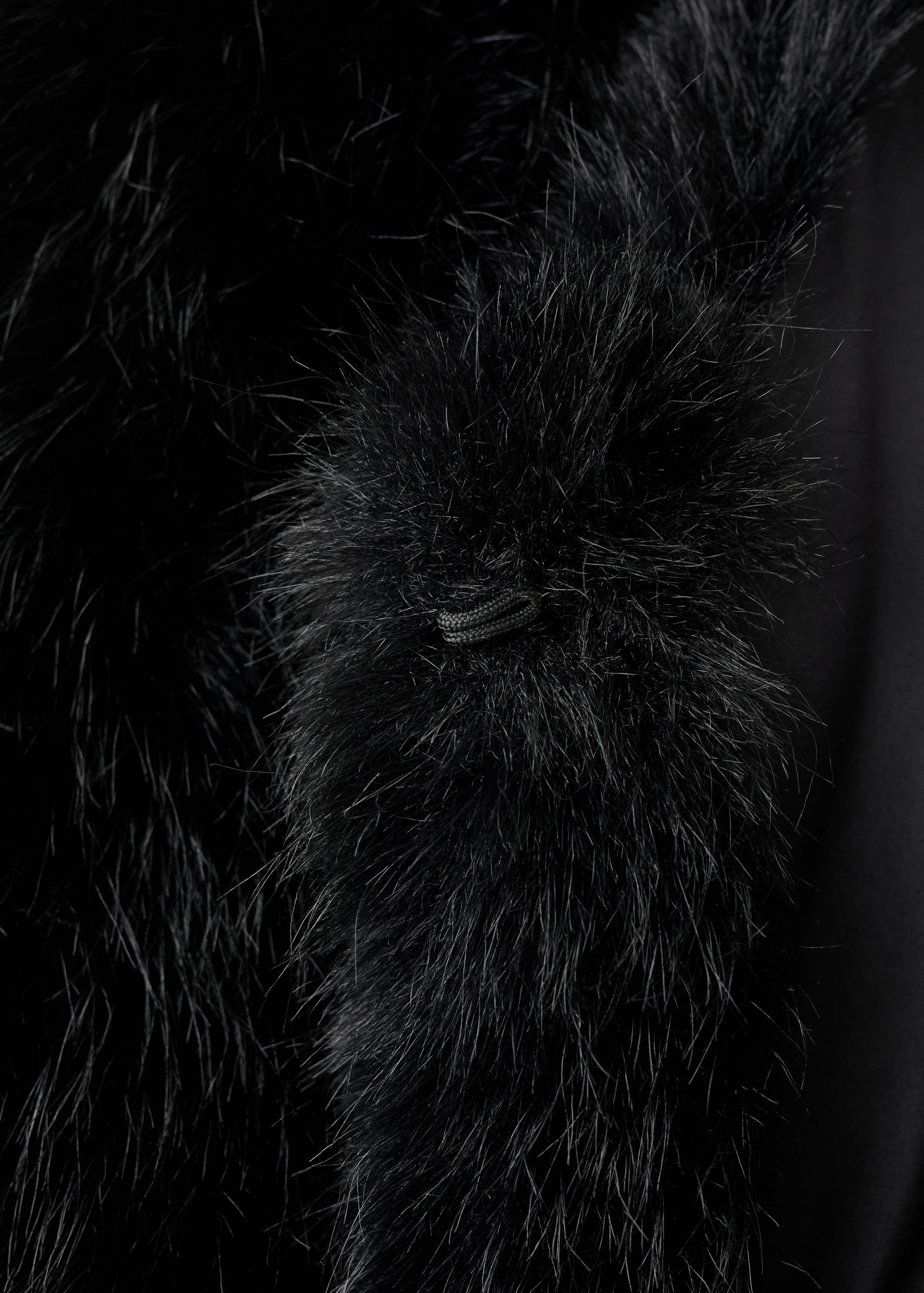 Faux-fur cropped jacket - Details of the article 8