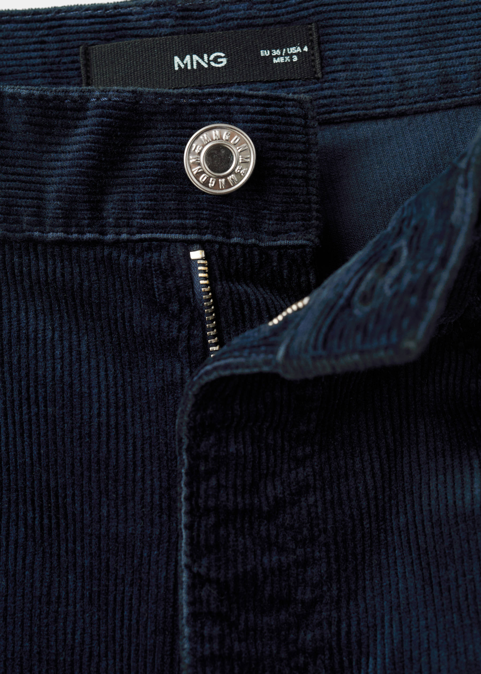 Jean large en velours côtelé - Détail de l'article 8