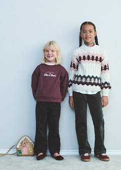 Printed cotton sweatshirt — Maroon 3