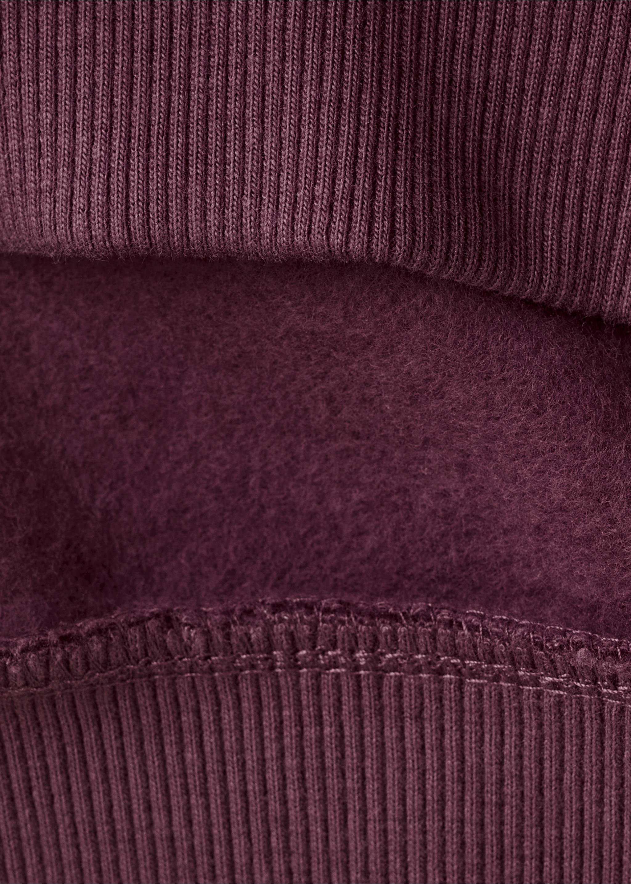 Printed cotton sweatshirt - Details of the article 0, Maroon. Ref: 17069098-00.