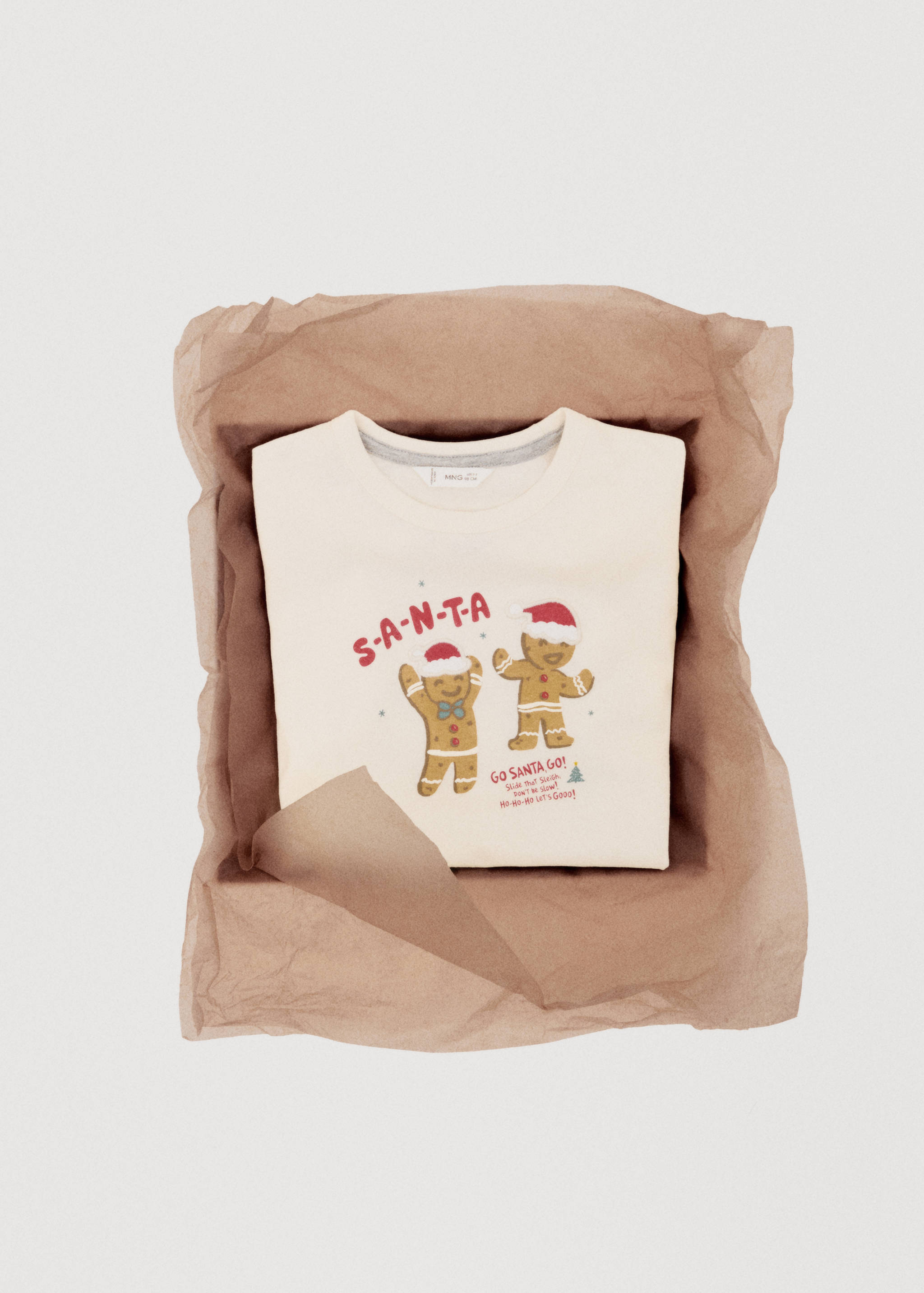 Christmas-print t-shirt - Details of the article 7