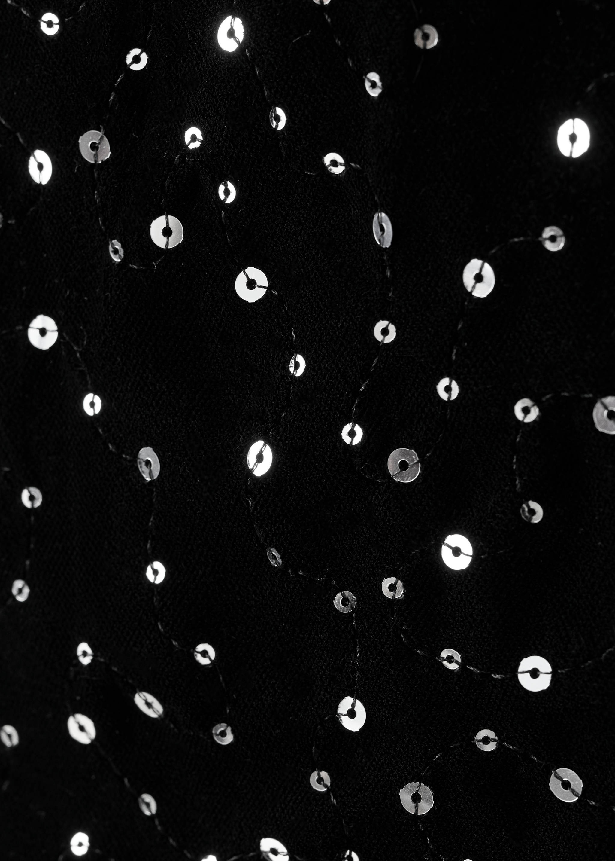 Sequins long jumpsuit - Details of the article 0