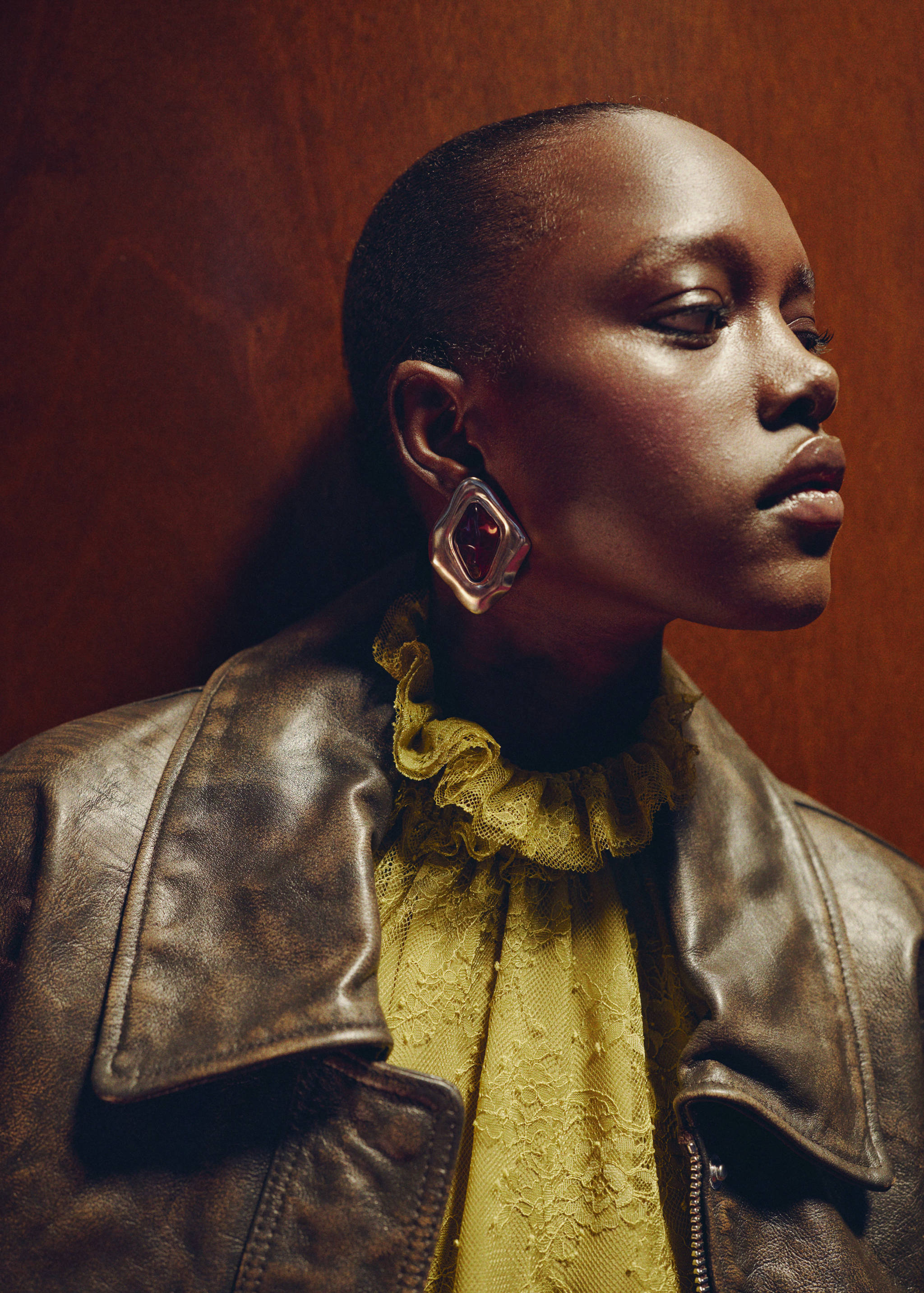 Top en dentelle avec col à rabats - Détail de l'article 1