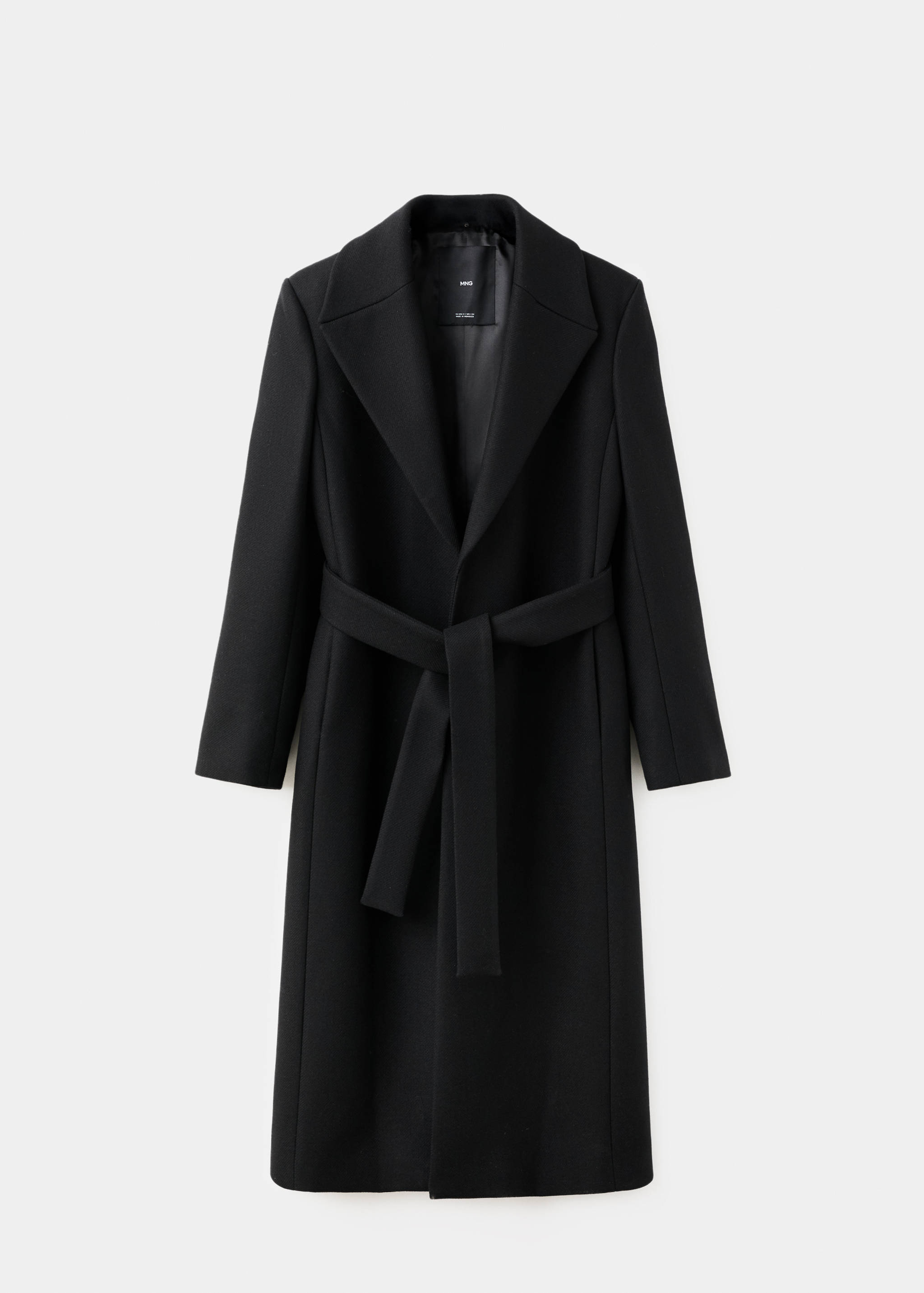 Manteco wool coat with fur collar - Details of the article 8