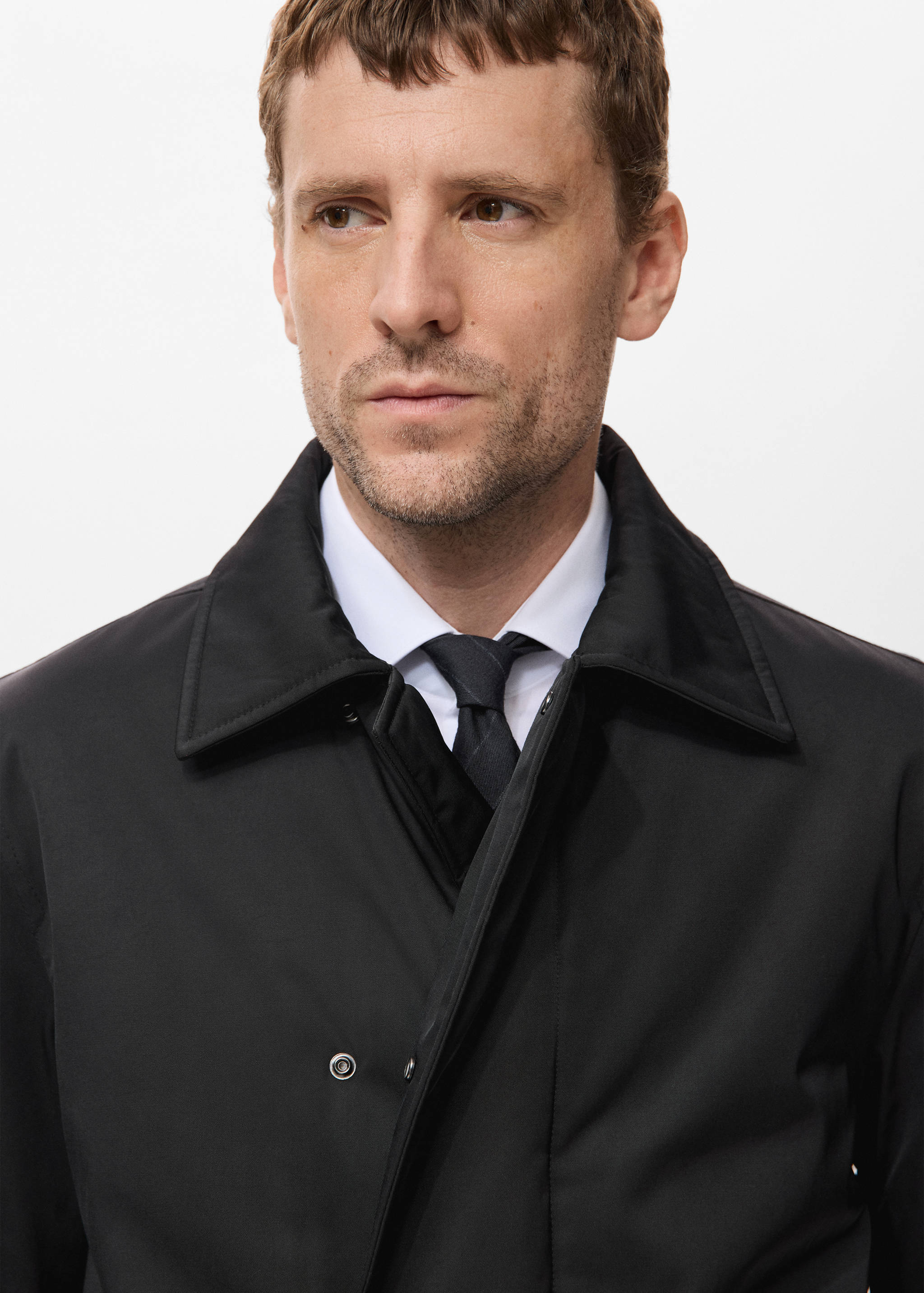 Куртка из водоотталкивающей ткани с карманами - Деталь изделия 1