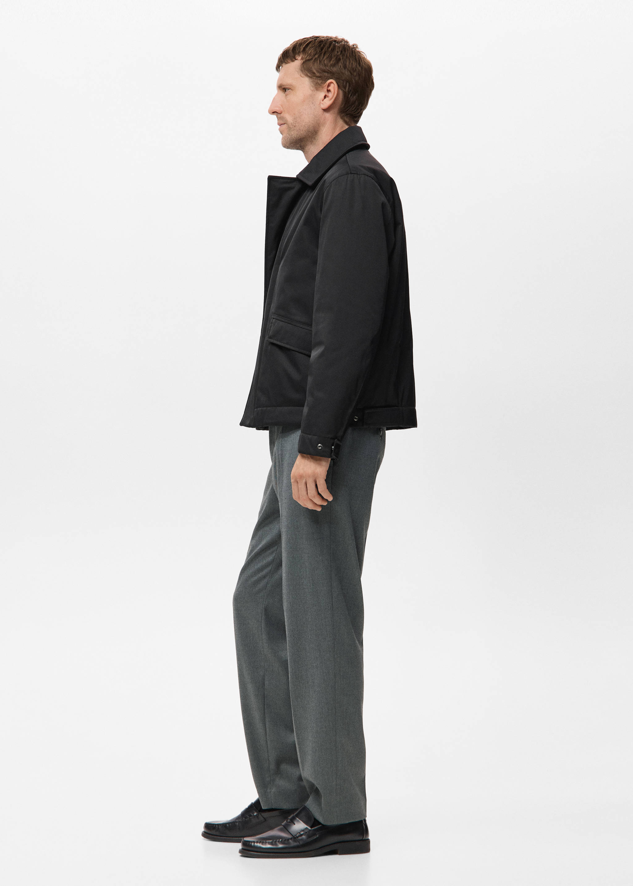 Куртка из водоотталкивающей ткани с карманами - Деталь изделия 2