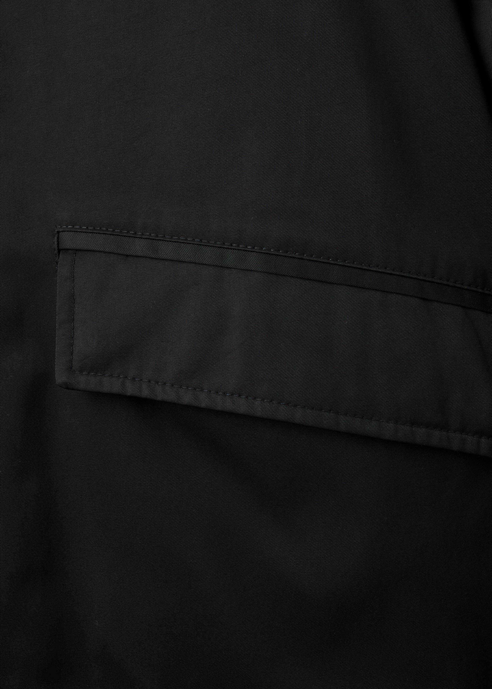 Куртка из водоотталкивающей ткани с карманами - Деталь изделия 0