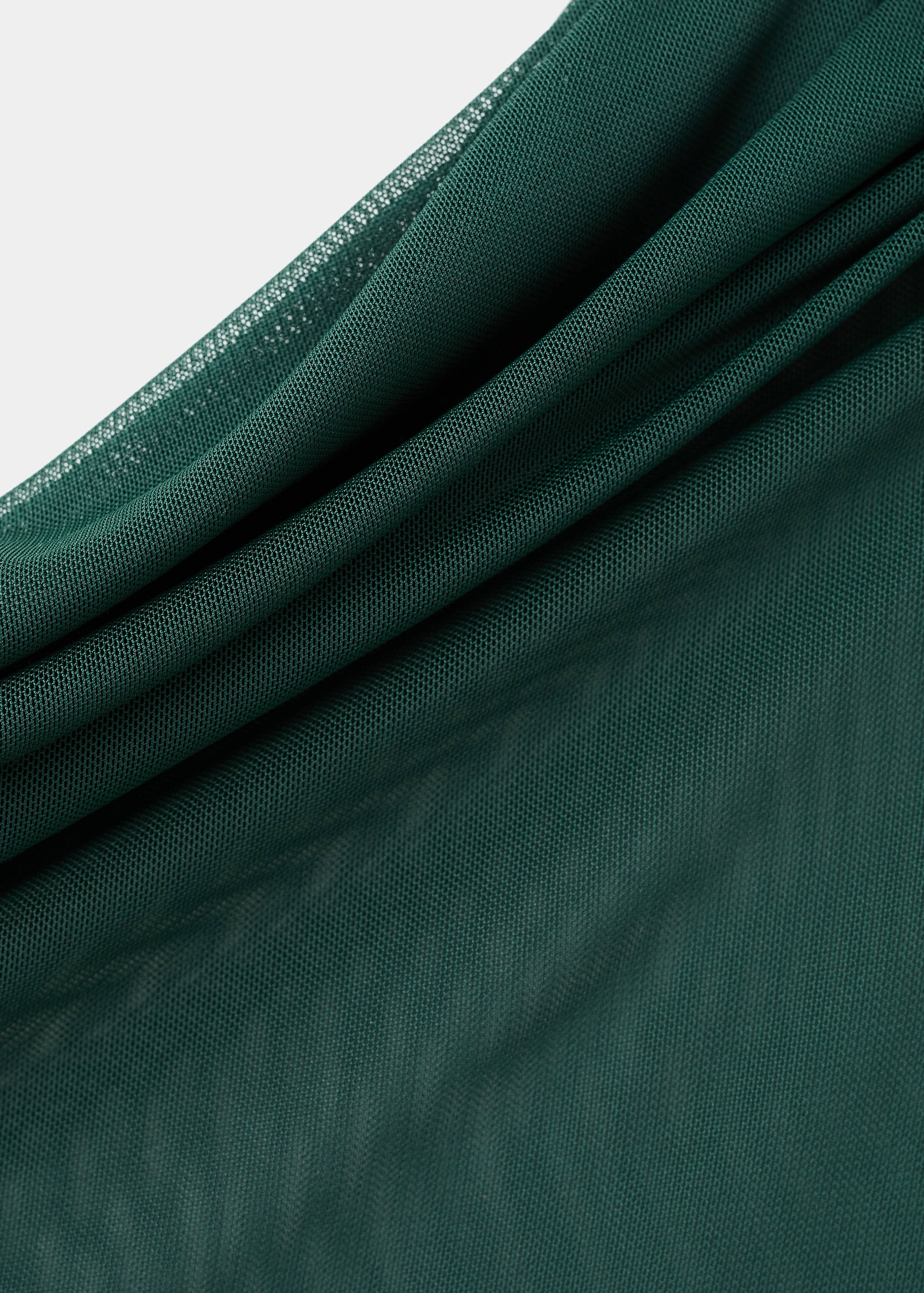 Semi-transparent top with asymmetrical neckline - Details of the article 8